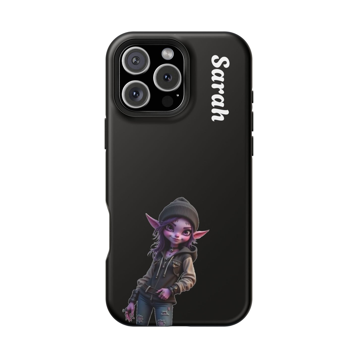 Personalized Elf Phone Case - Custom Name Aesthetic Y2K Gift | Cool Character Cases for Teens & Girls