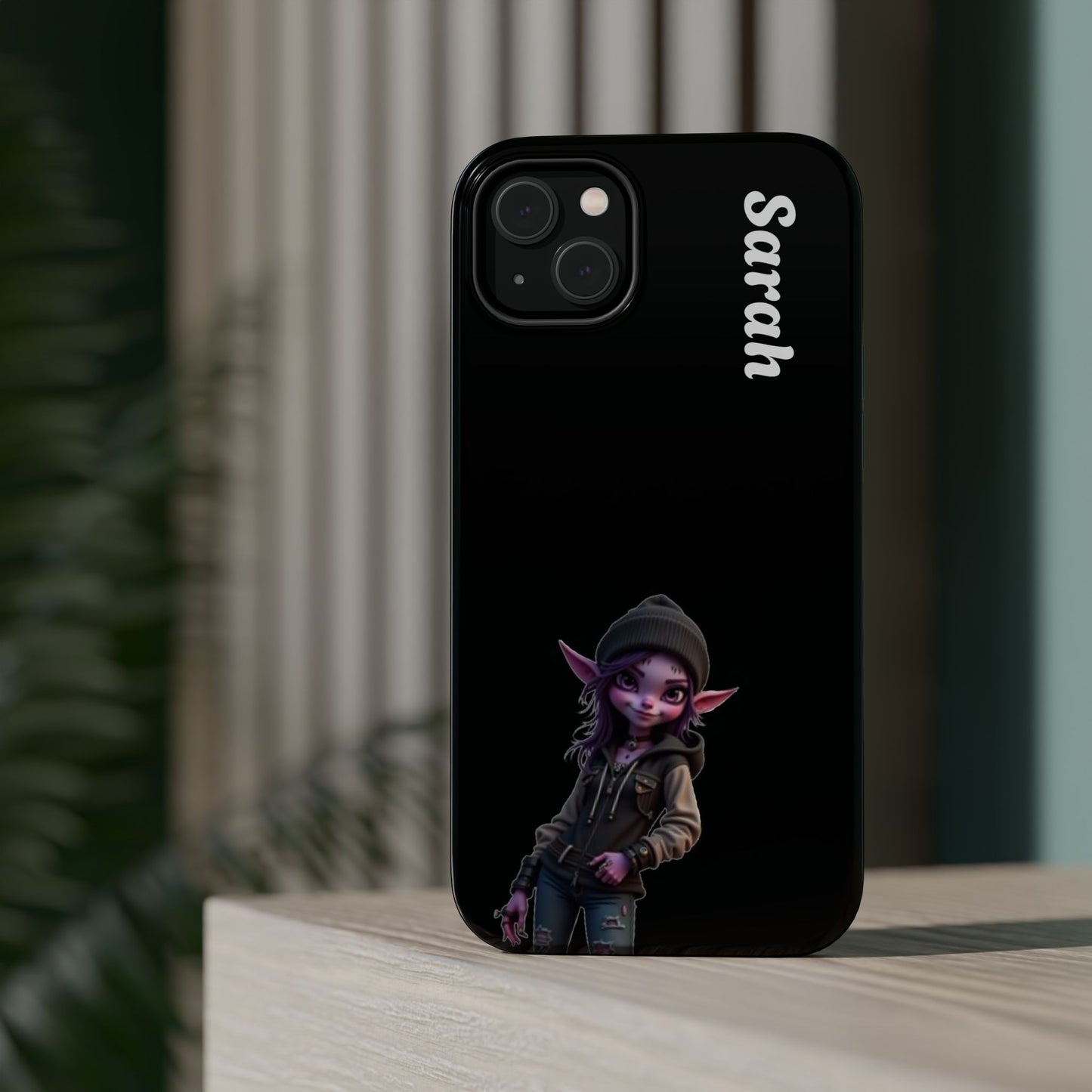 Personalized Elf Phone Case - Custom Name Aesthetic Y2K Gift | Cool Character Cases for Teens & Girls