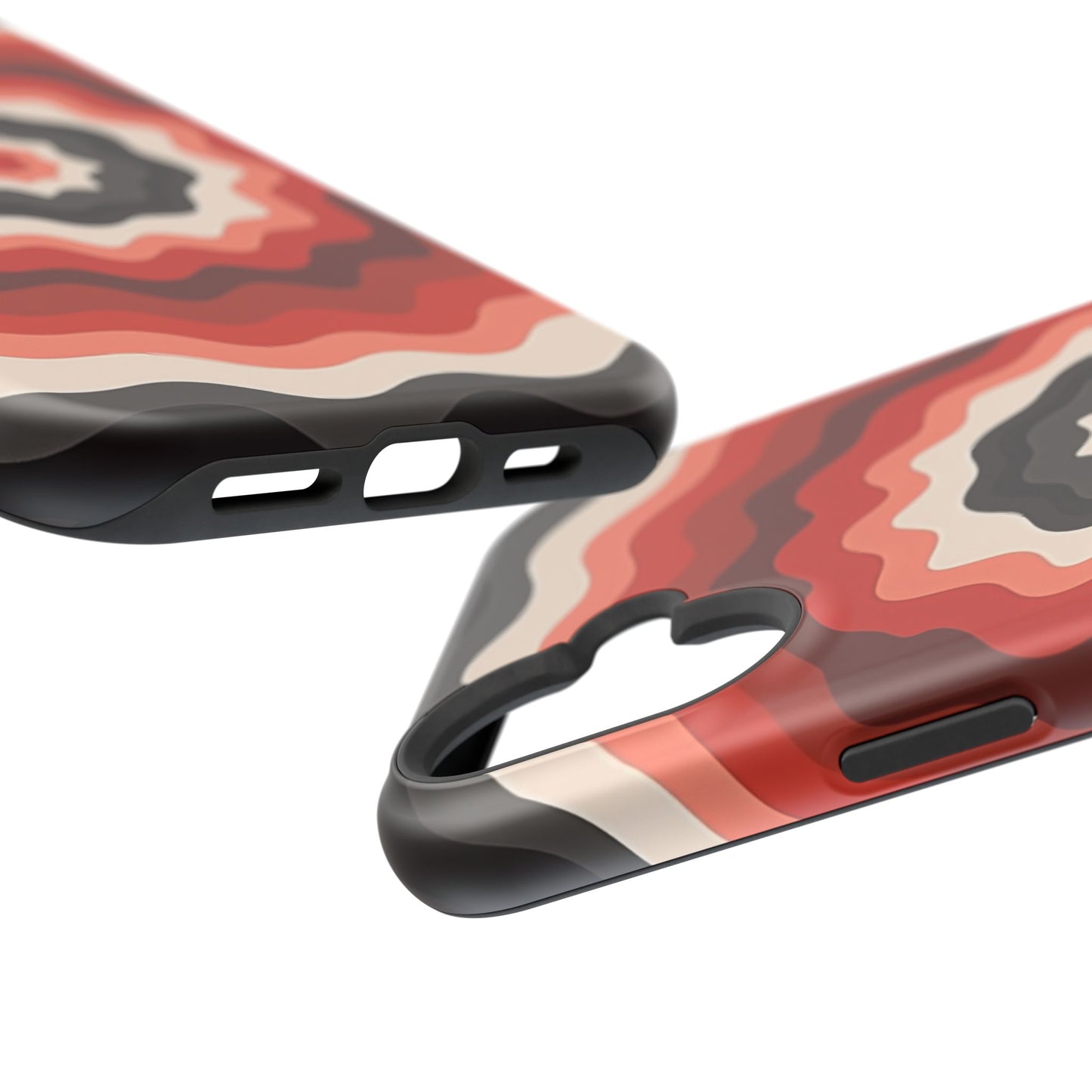70s Wave Phone Case - Aesthetic iPhone Case, Vintage Gift Idea, Trendy Summer Accessory