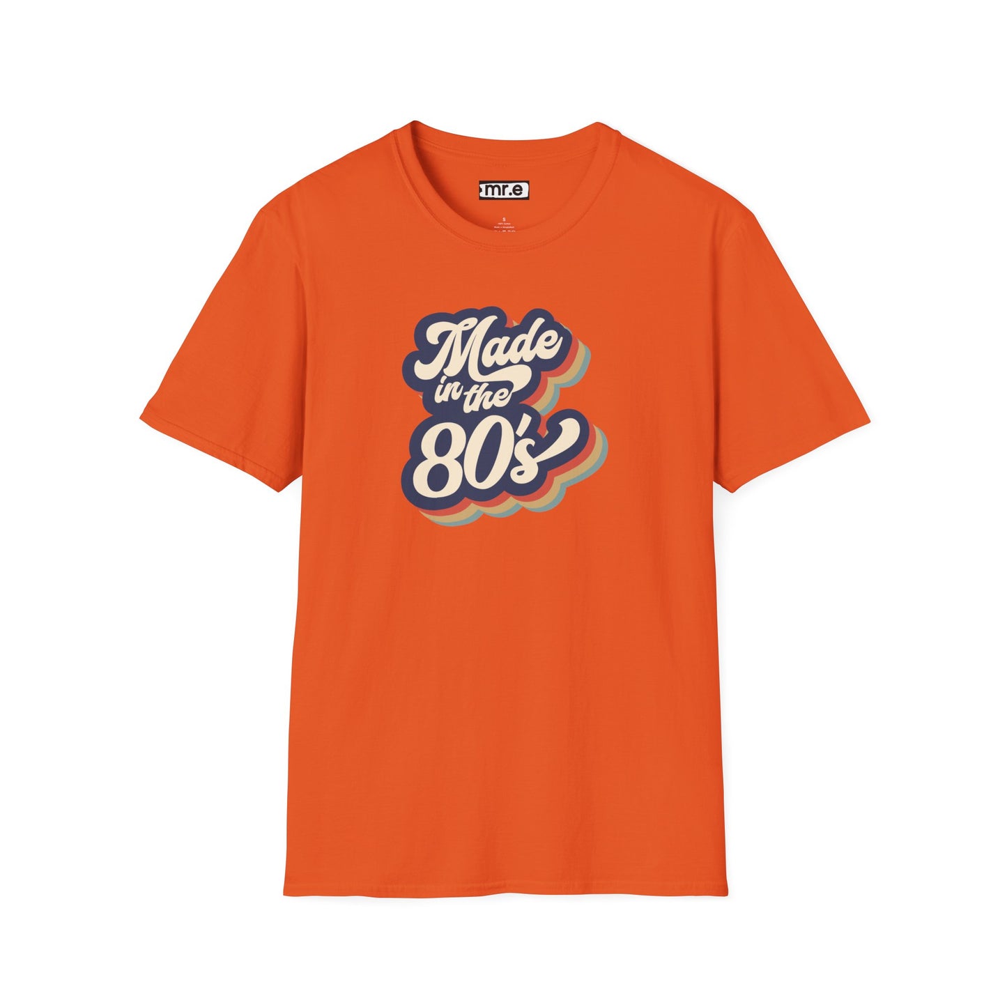"Made in the 80s" T-Shirt β Retro Throwback Tee | Nostalgic 80s Fashion Graphic Shirt for Men & Women | Vintage Pop Culture Style