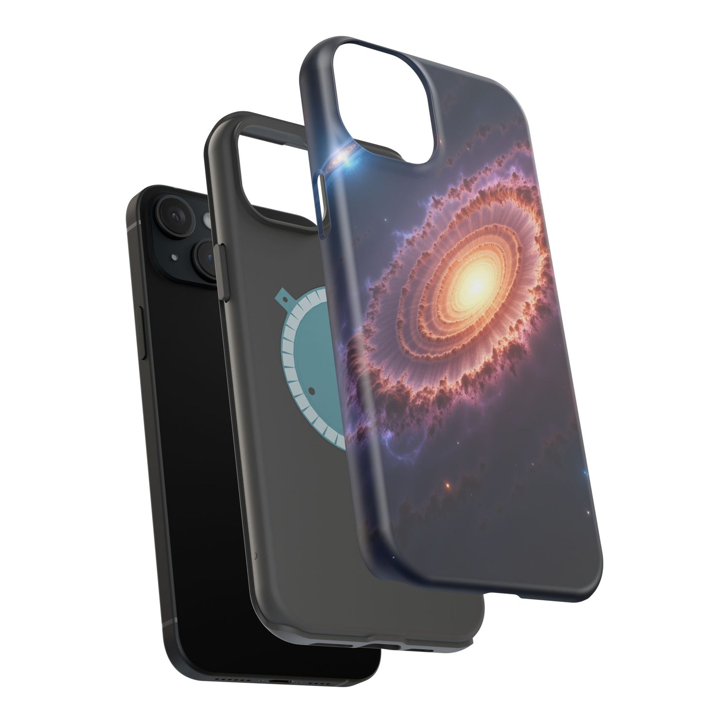 Celestial Core Phone Case – Galaxy Star Design for iPhone | Y2K Aesthetic Slim Protective Cover
