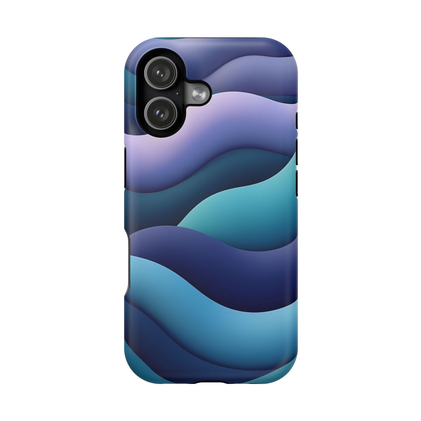 Blue Wave Phone Case - Aesthetic iPhone Case, Calming Gift Idea, Minimalist Summer Accessory