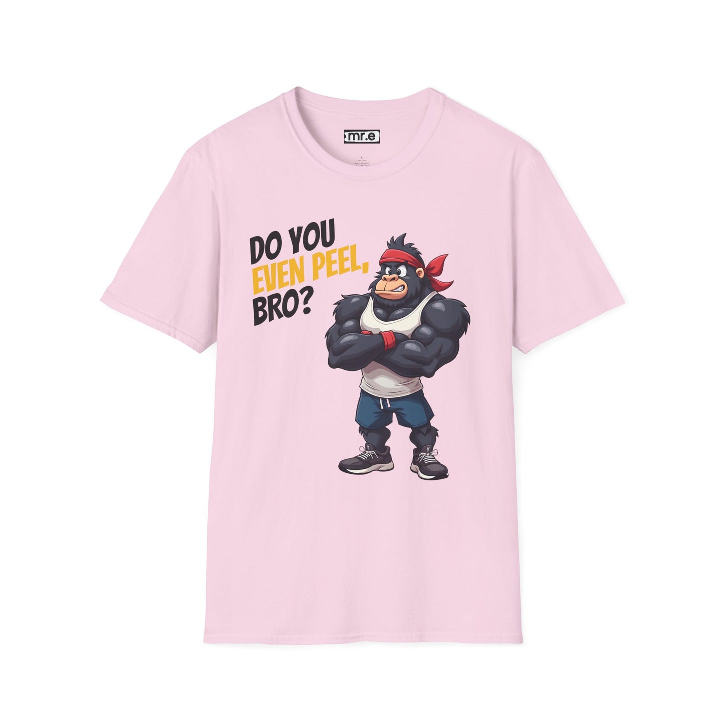 Do You Even Peel, Bro? β Funny Gym Gorilla T-Shirt
