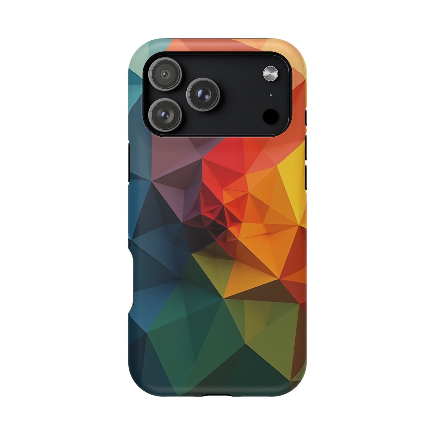 Solar Flare Phone Case for iPhone | Abstract Geometric Slim Protective Cover