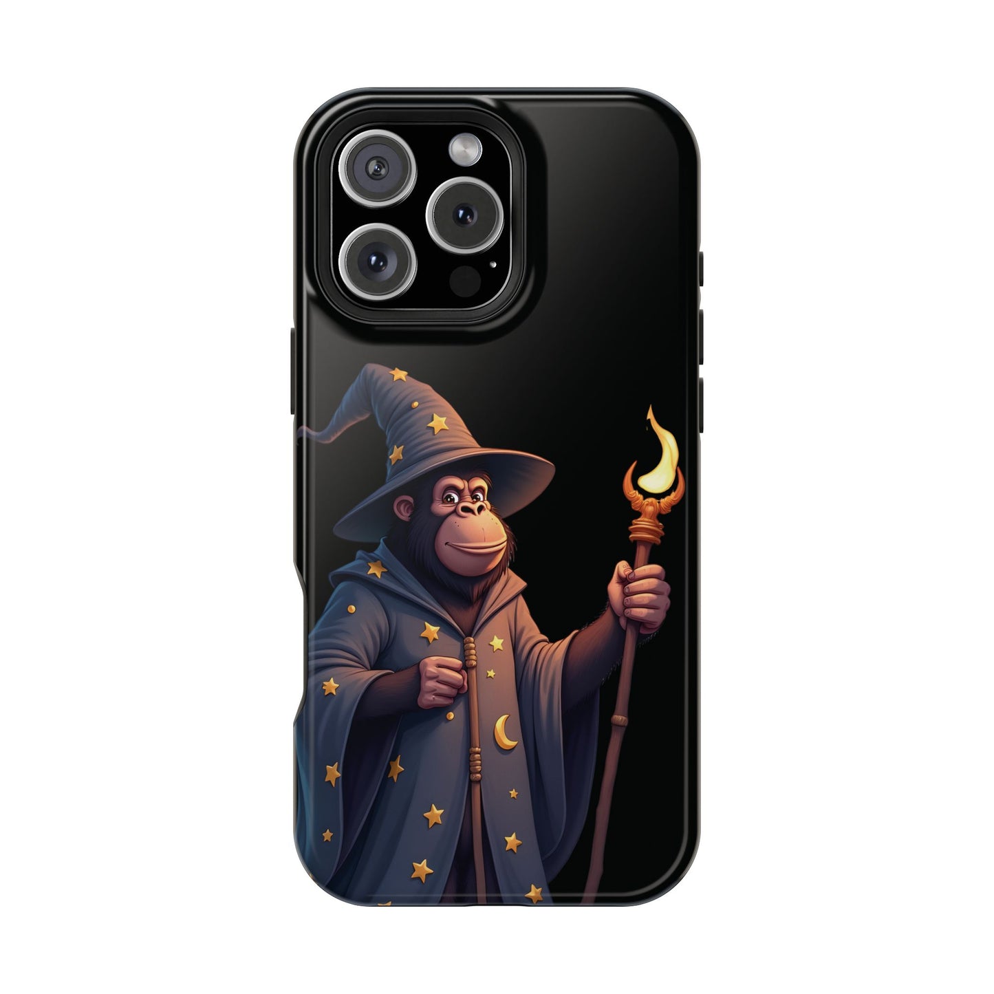 Wizard Gorilla Phone Case β Magical Vibes with a Primate Twist