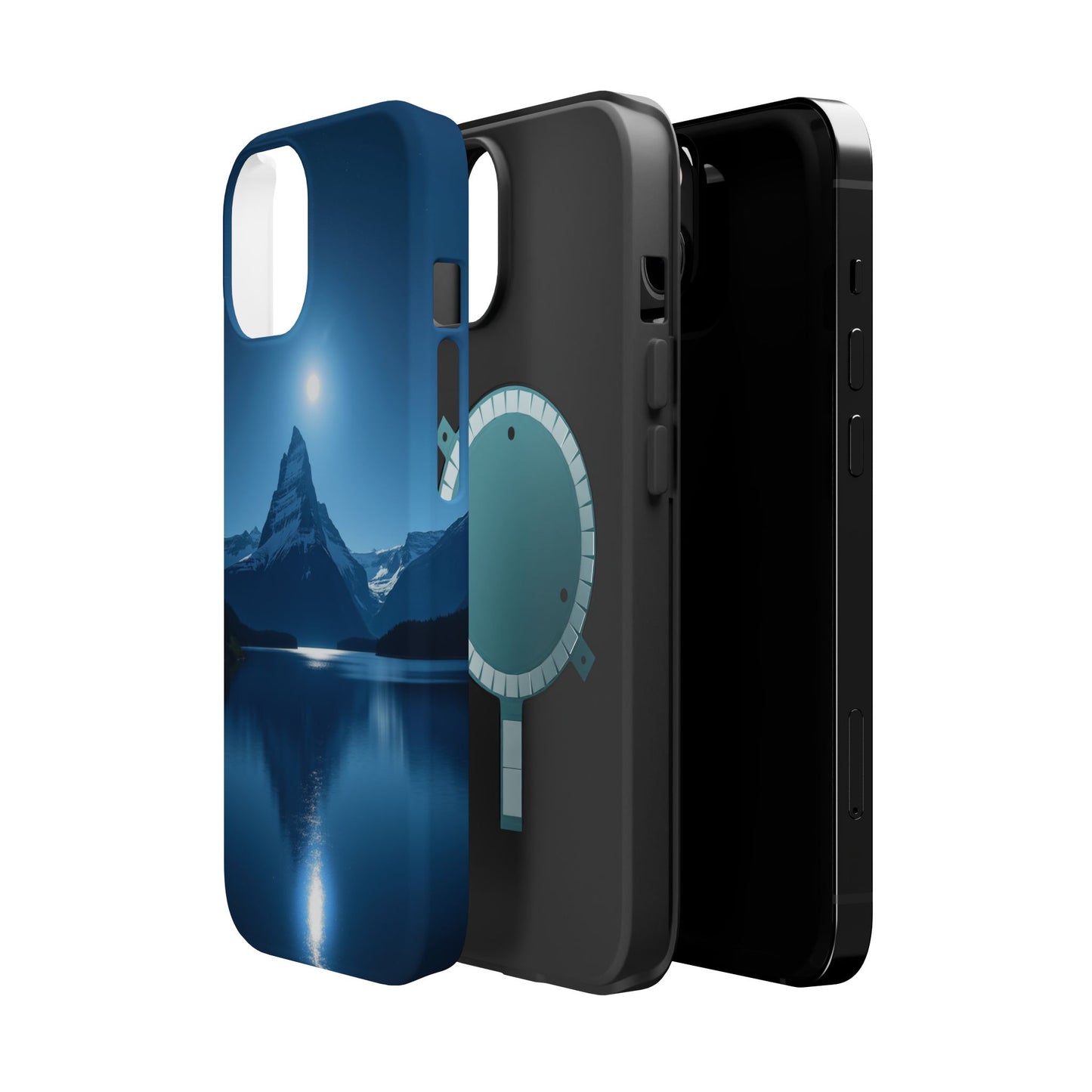 Mountain Lake Phone Case - Scenic Nature Design for iPhone 14-17 | Aesthetic Outdoor Gift