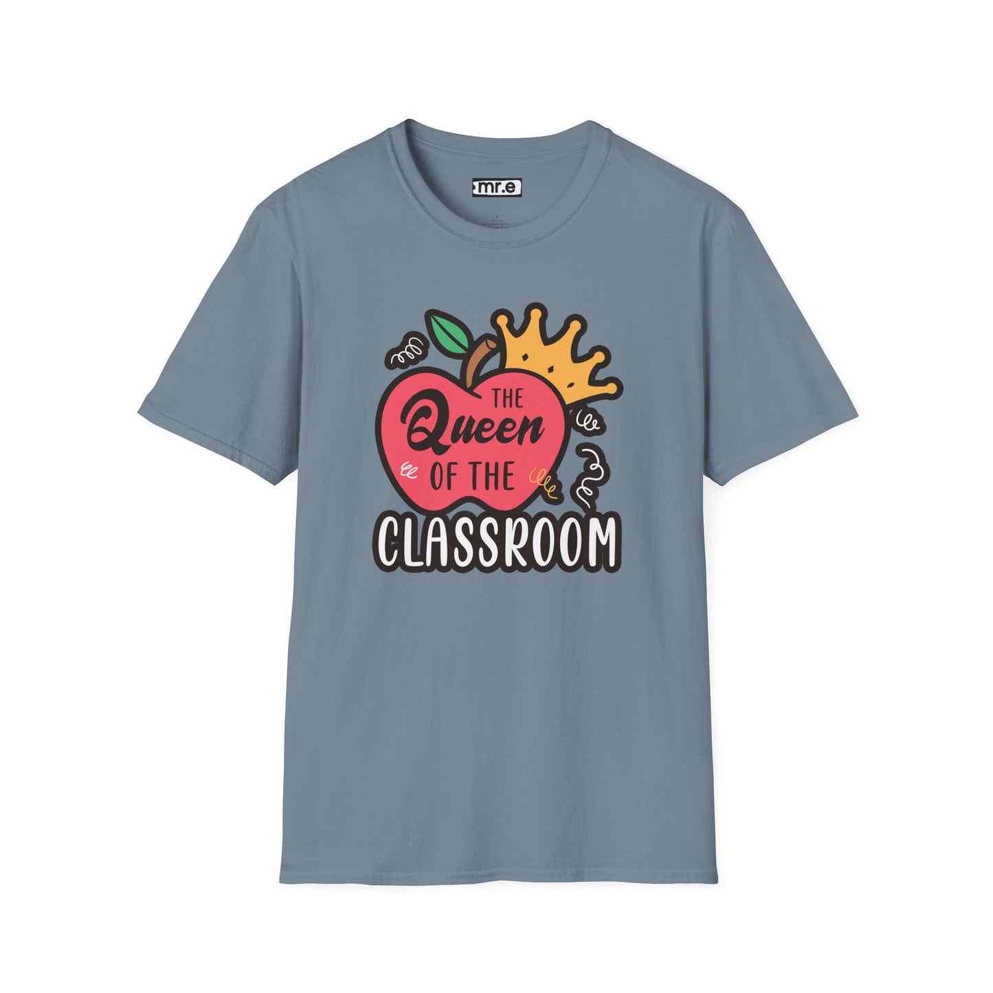 Teacher Shirt - Queen of the Classroom Tee, Gift for Teachers, Appreciation Gift, Cute Educator Graphic Top, Back to School Outfit