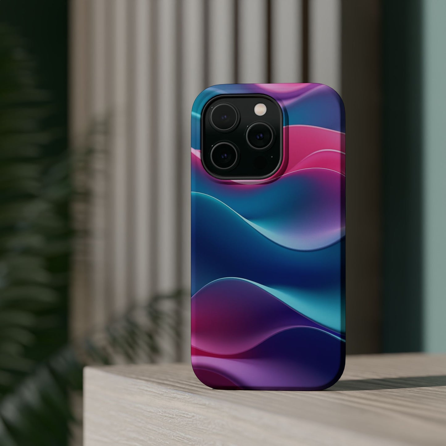 Aesthetic Wave Phone Case - Pastel iPhone Case, Cute Tumbler Gift Idea, Soft Girl Design