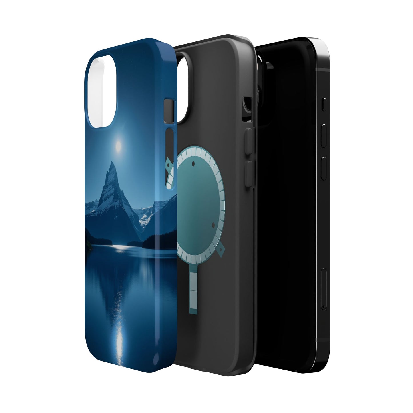 Mountain Lake Phone Case - Scenic Nature Design for iPhone 14-17 | Aesthetic Outdoor Gift