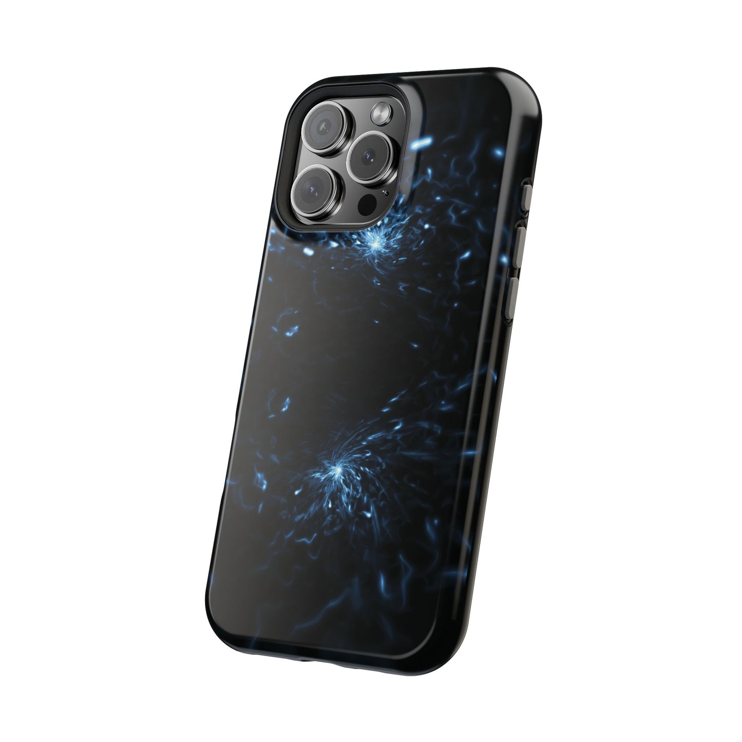 Galaxy Phone Case - Aesthetic iPhone Case | Blue Abstract Energy Design | Gifts for Him/Her | Sci-Fi Tech Vibes