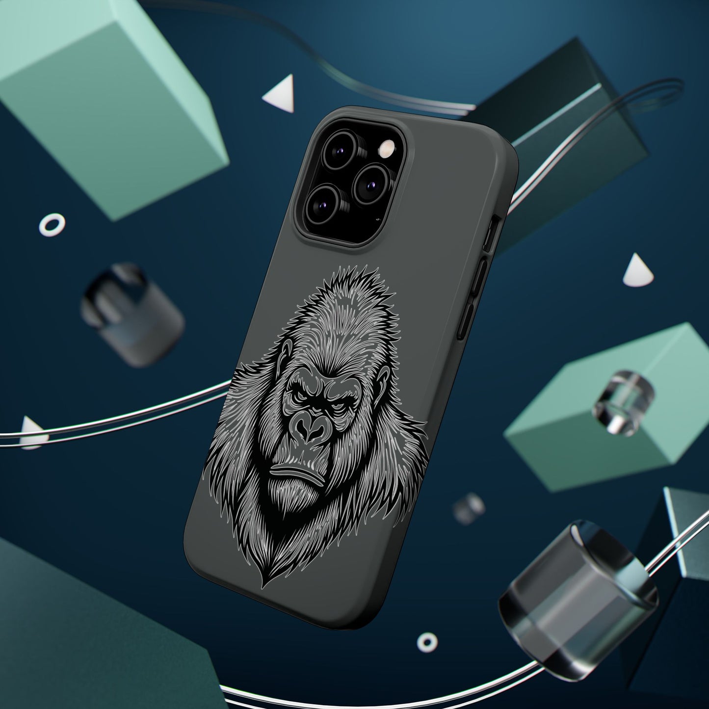 Gorilla Phone Case - Powerful Silverback Design | Protective & Stylish Cases for Men & Women