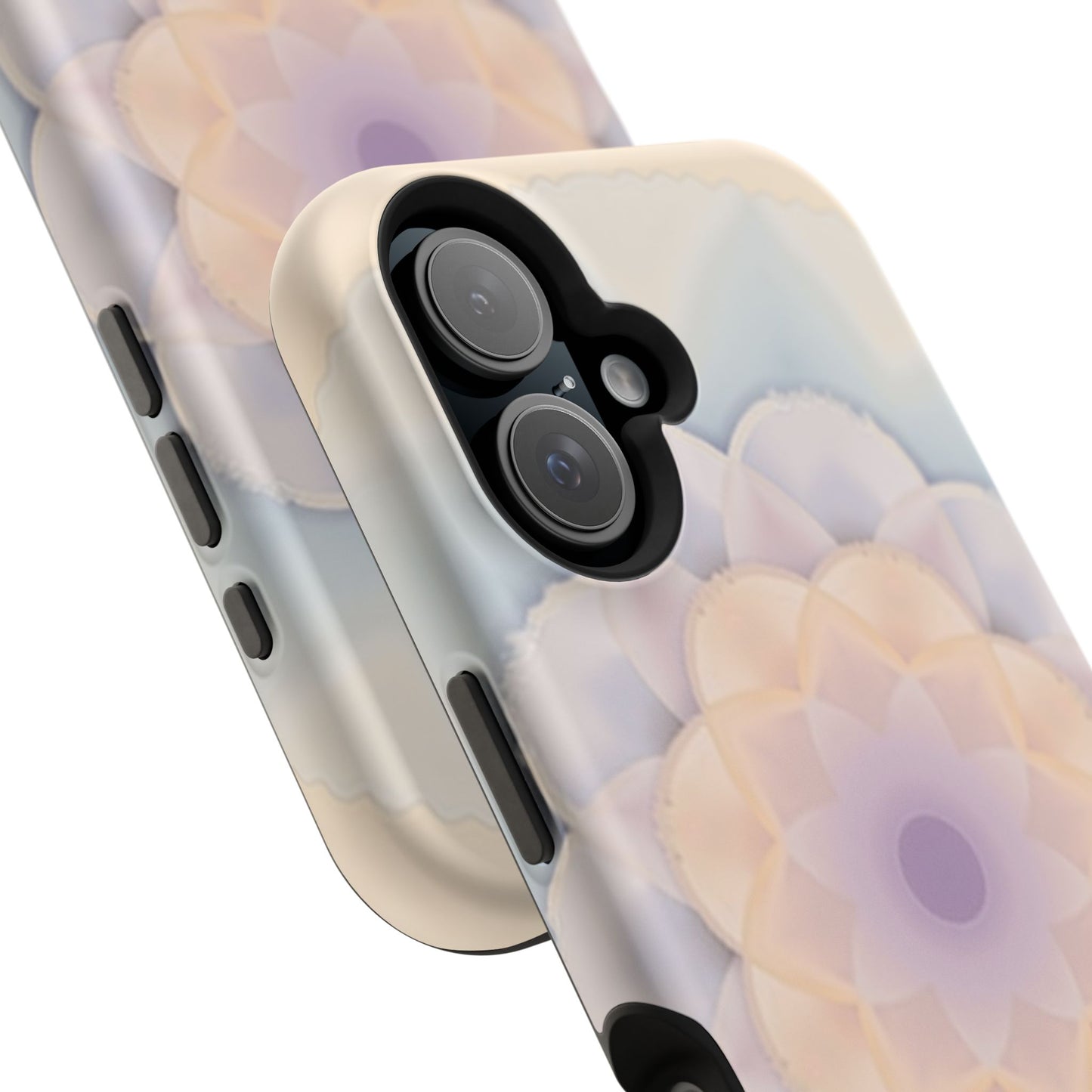 Pastel Mandala Phone Case - Aesthetic iPhone Case, Floral Gift Idea, Spiritual Zen Design