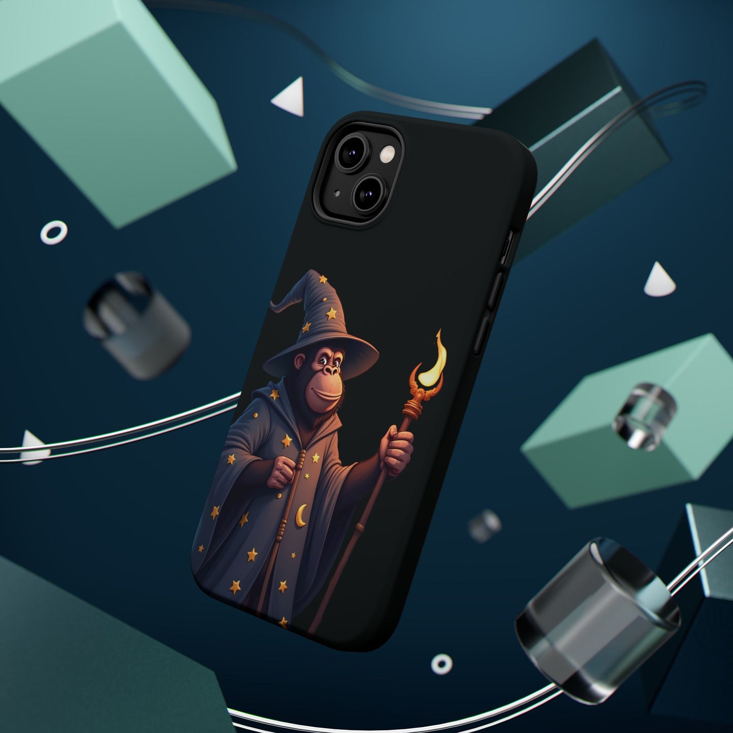 Wizard Gorilla Phone Case β Magical Vibes with a Primate Twist