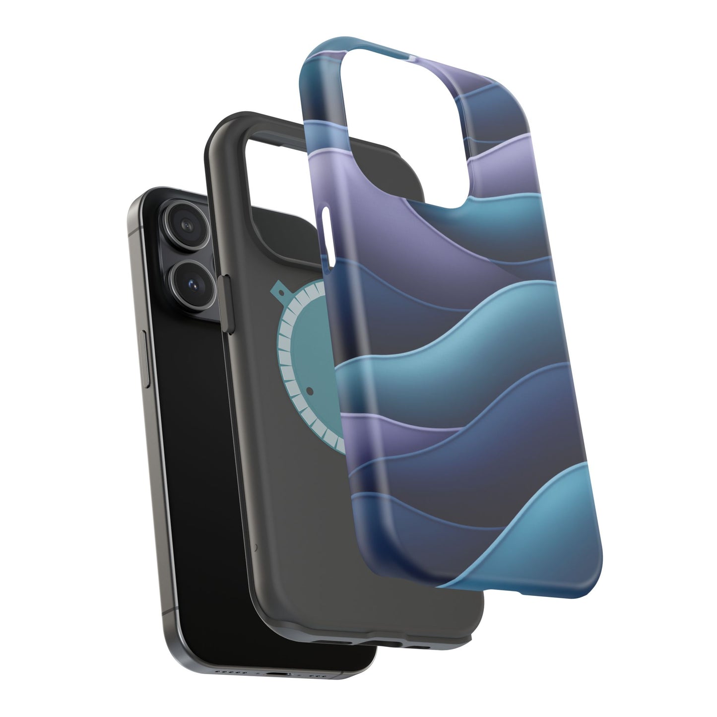 Ocean Wave Phone Case - Blue Aesthetic iPhone Case, Deep Sea Gift Idea, Trendy Water Vibes