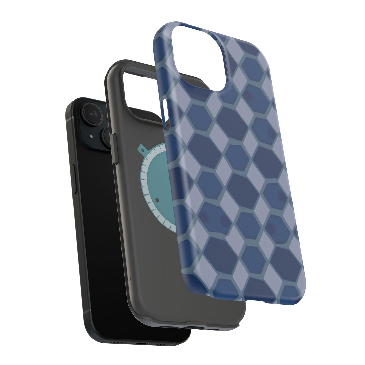 Hexagonal Elegance Phone Case β Stylish Geometric Phone Cover for iPhone & Samsung | Premium Polycarbonate Design with Sleek Minimalist Look | Anti-Slip & Shockproof Protection
