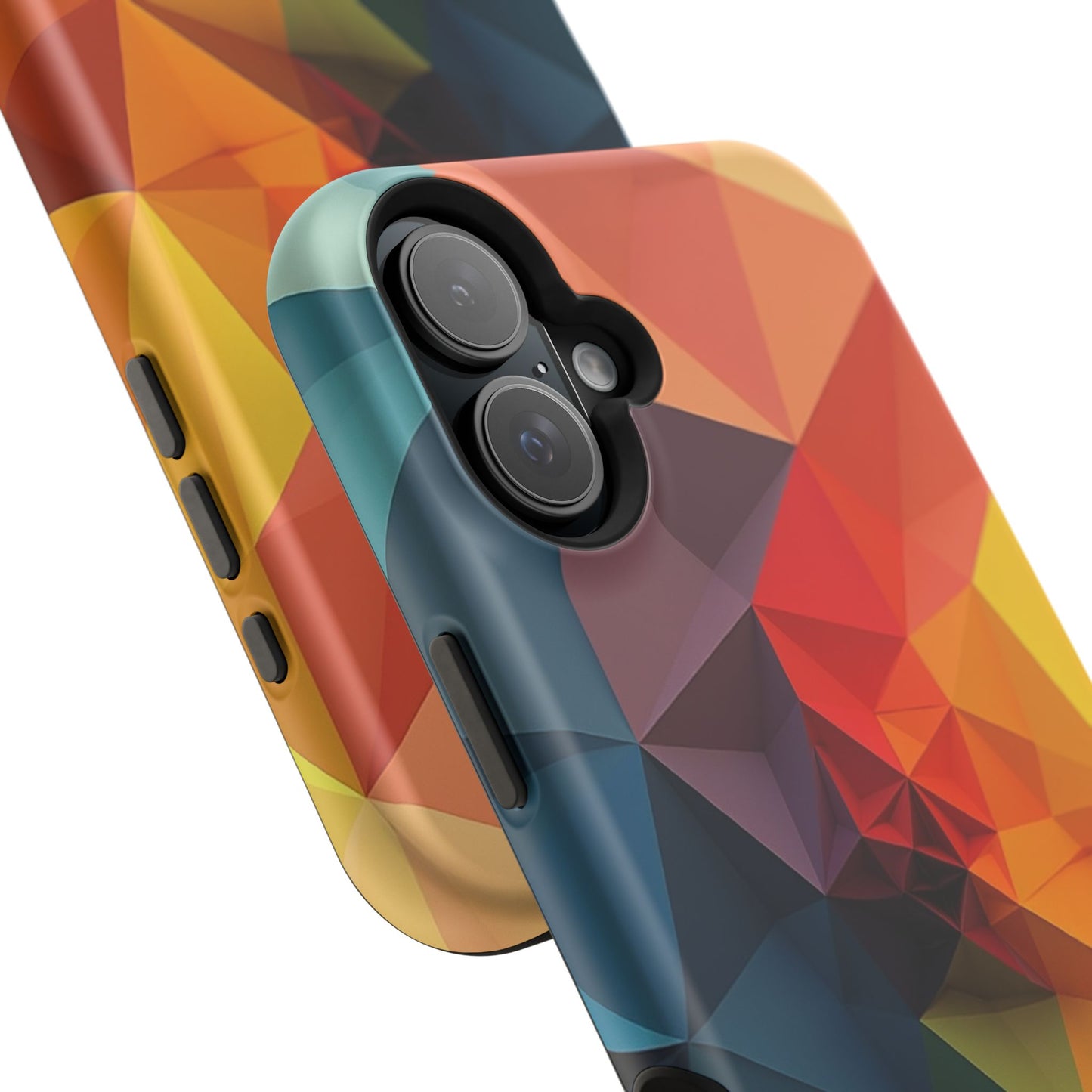 Solar Flare Phone Case for iPhone | Abstract Geometric Slim Protective Cover
