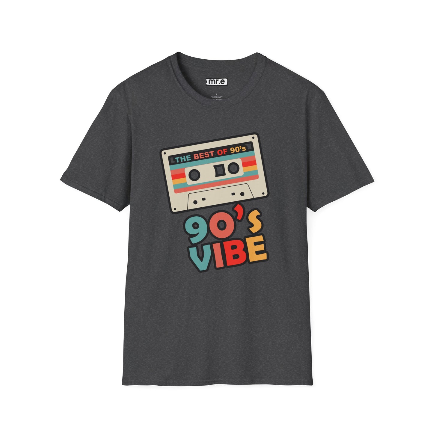 90’s Vibe T-Shirt – Cool Retro Cassette Design for 90s Fans