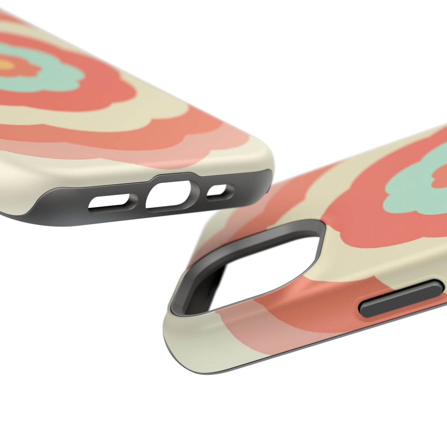 Cute Flower Phone Case - Pastel Aesthetic iPhone Case, Kawaii Gift Idea, Retro Floral Design