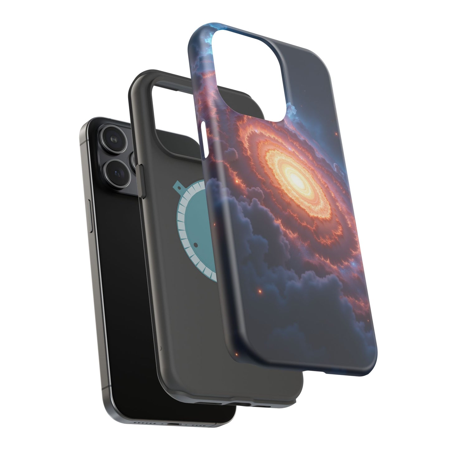 Inferno Spiral Phone Case for iPhone | Bold Aesthetic Slim Protective Cover