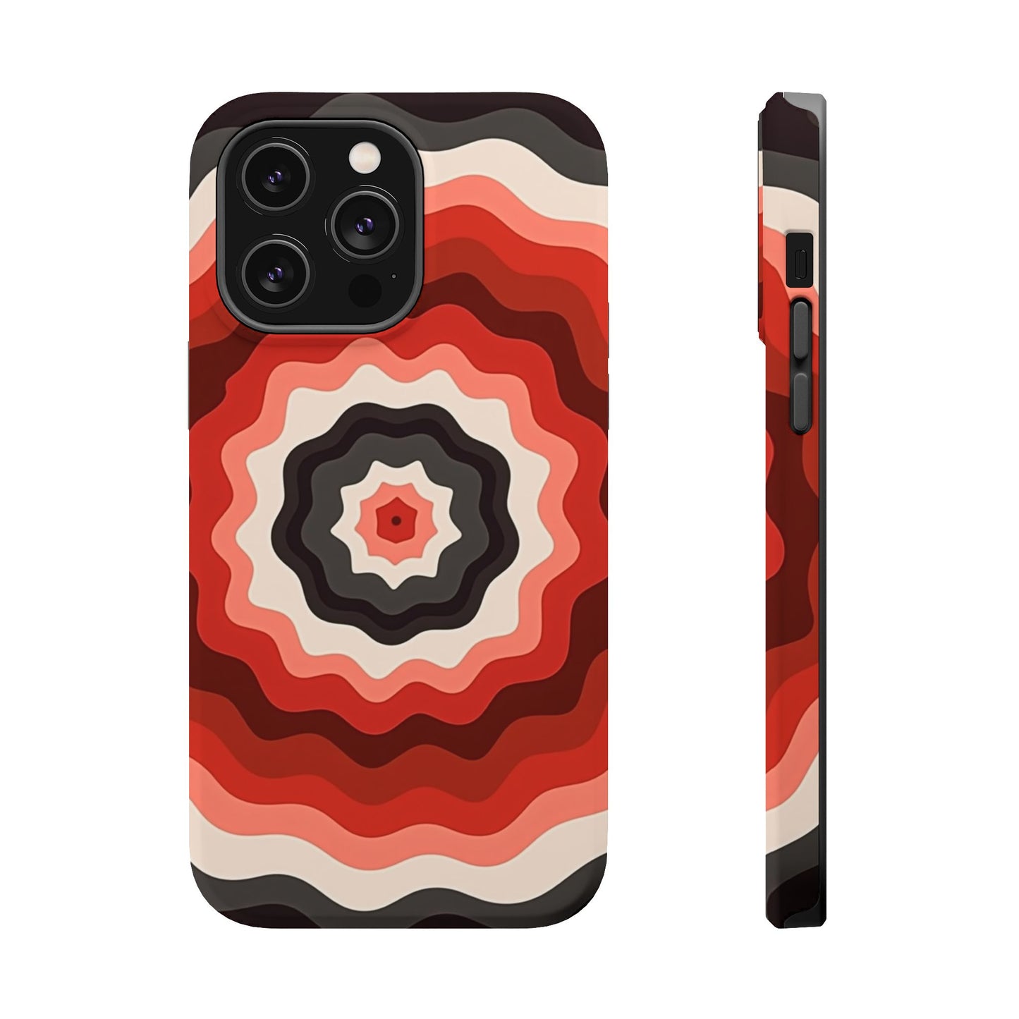 70s Wave Phone Case - Aesthetic iPhone Case, Vintage Gift Idea, Trendy Summer Accessory