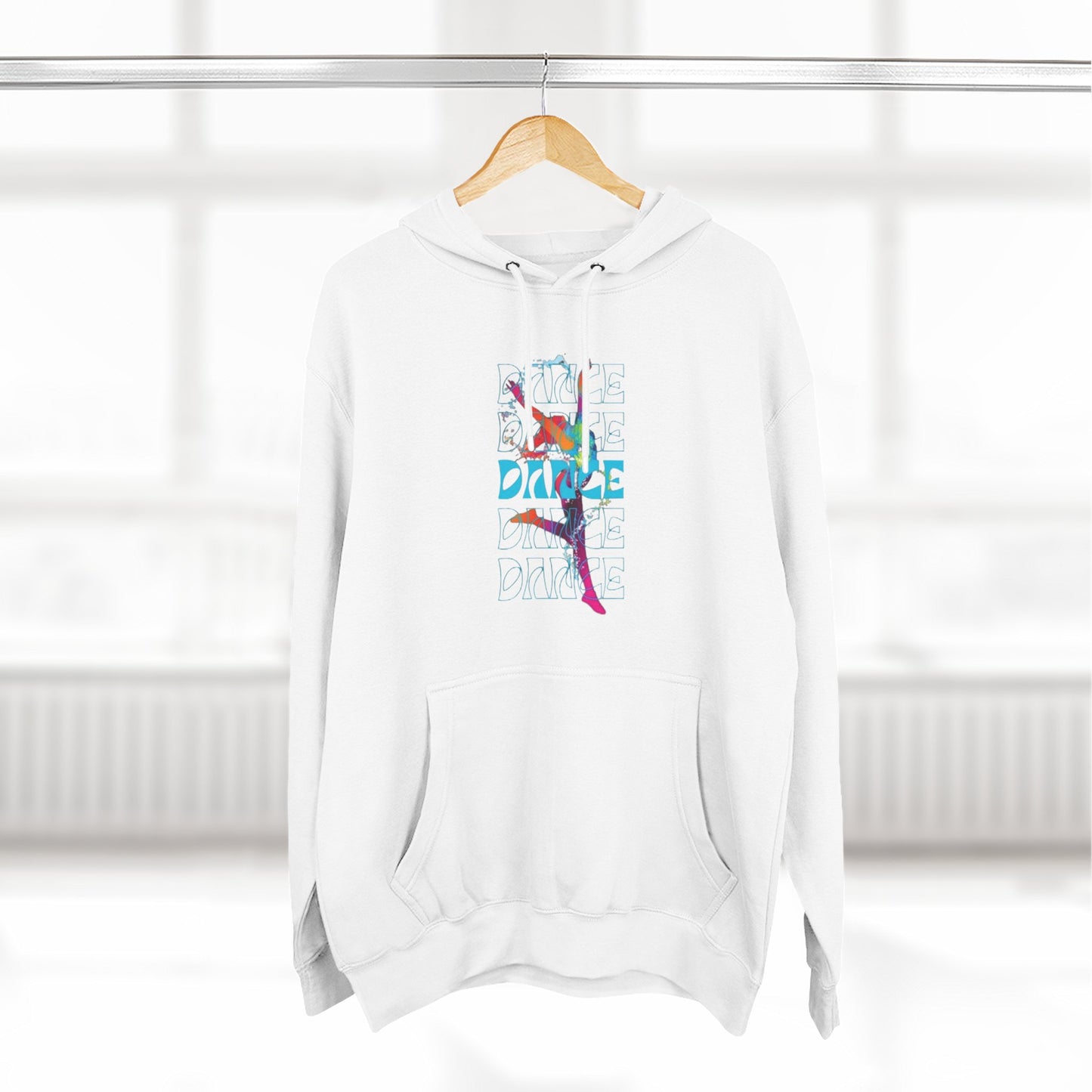 “Dance Dance Dance” Graphic Pullover, Motivational Dancer Gift, Dance Moms Inspired Apparel, Cozy Unisex Hoodie