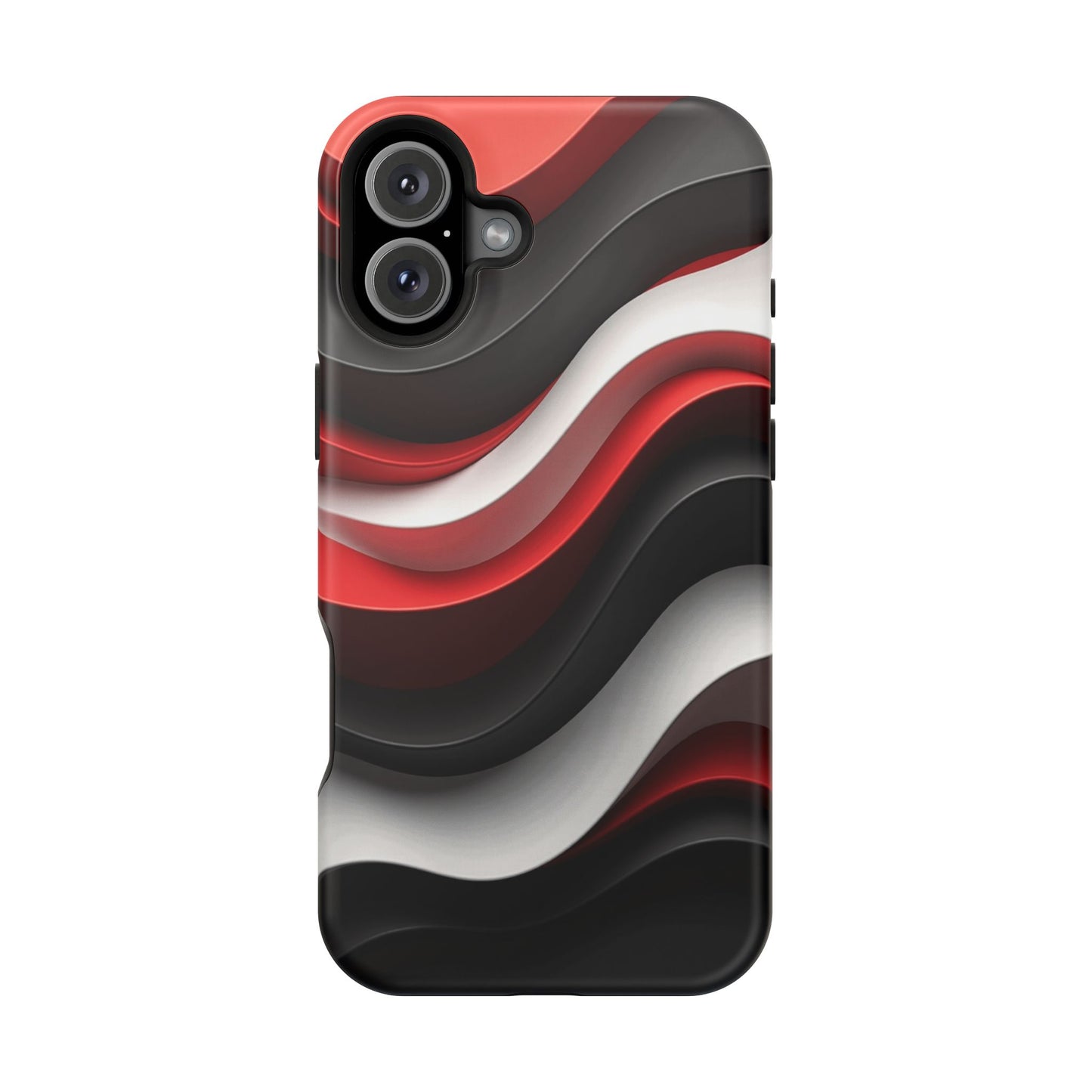 Statement Wave Phone Case - Aesthetic iPhone Case, Edgy Gift Idea, Trendy Summer Accessory