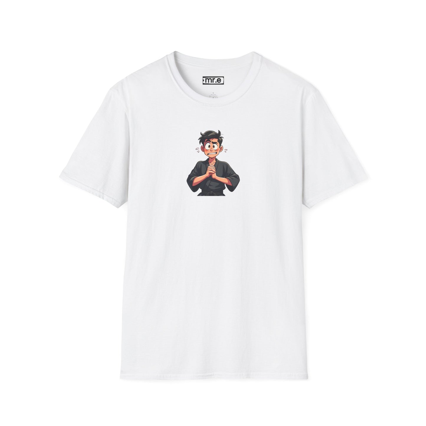 Funny Black Belt in Keeping It Awkward T-Shirt β Sarcastic Karate Kid Cartoon Tee, Ironic Humor Gift for Socially Clumsy & Relatable Souls