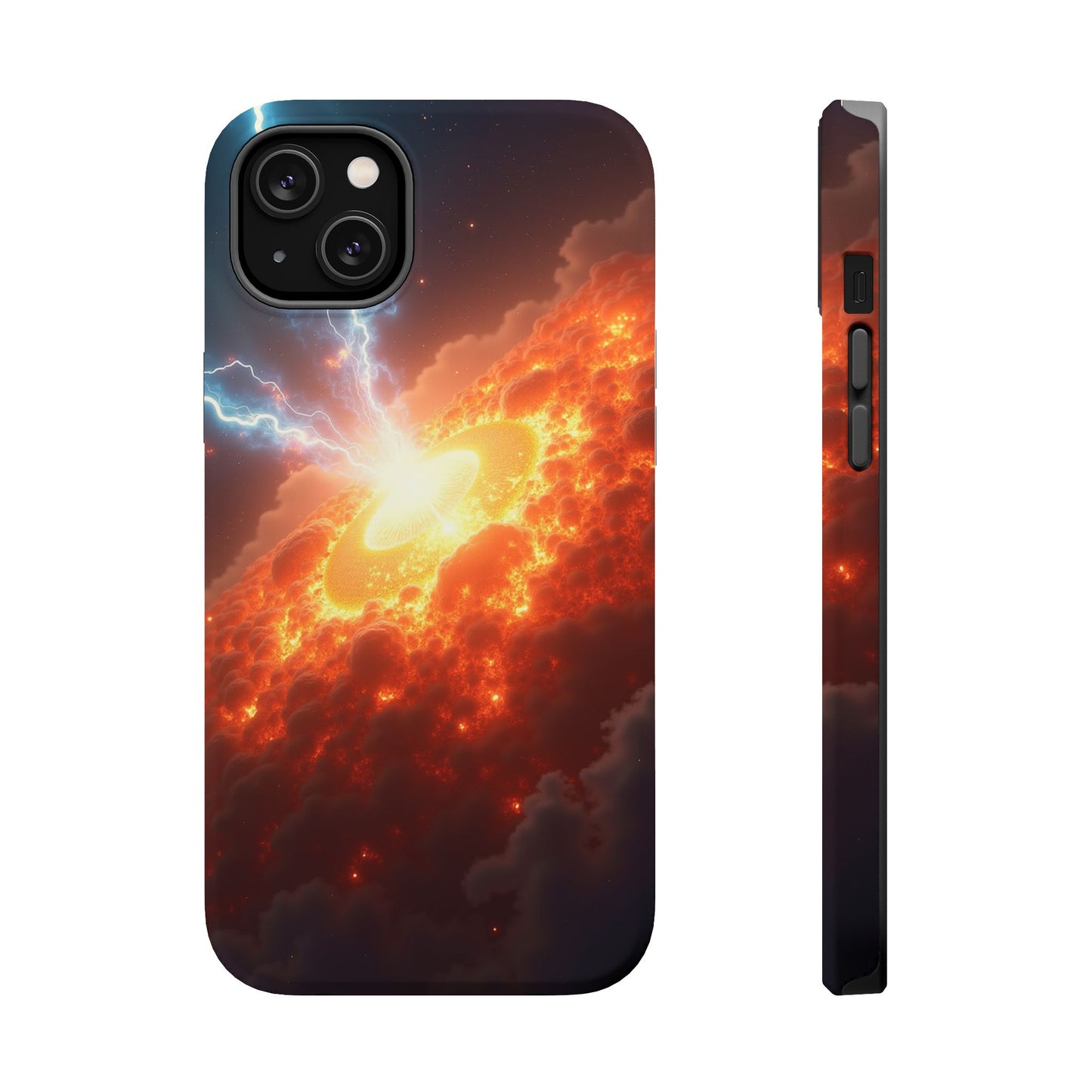 Supernova Phone Case - Fiery Galaxy iPhone Cover - Astronomy Gift for Him/Her