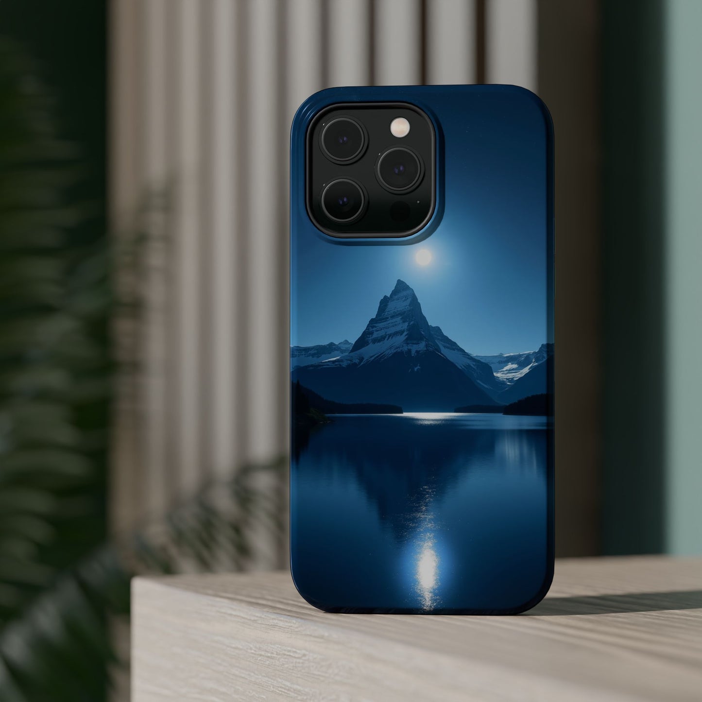 Mountain Lake Phone Case - Scenic Nature Design for iPhone 14-17 | Aesthetic Outdoor Gift