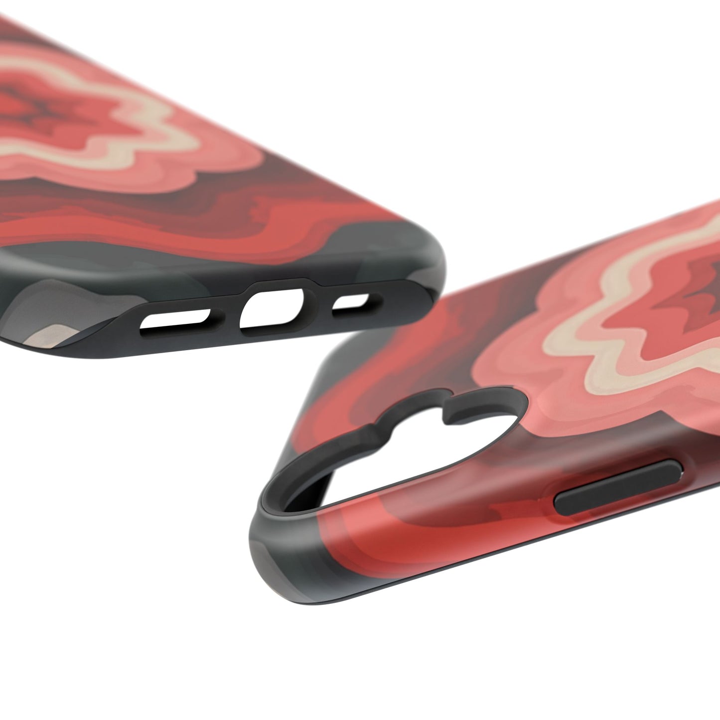 Retro Flower Phone Case - Aesthetic iPhone Case, 70s Inspired Gift, Groovy Pattern Design