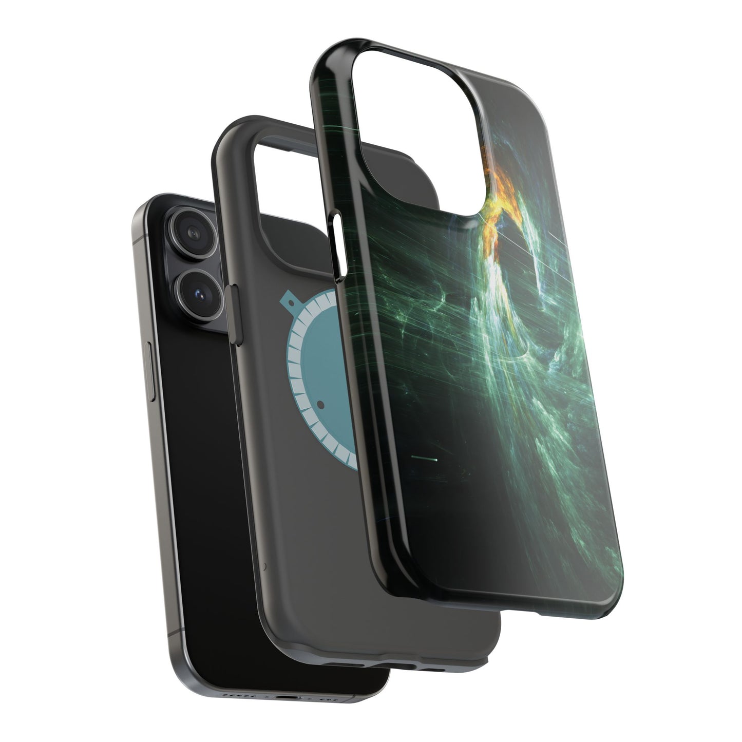 Abstract Swirl Phone Case - Aesthetic iPhone Case | Galaxy Art Design | Gifts for Her | Unique Phone Accessories