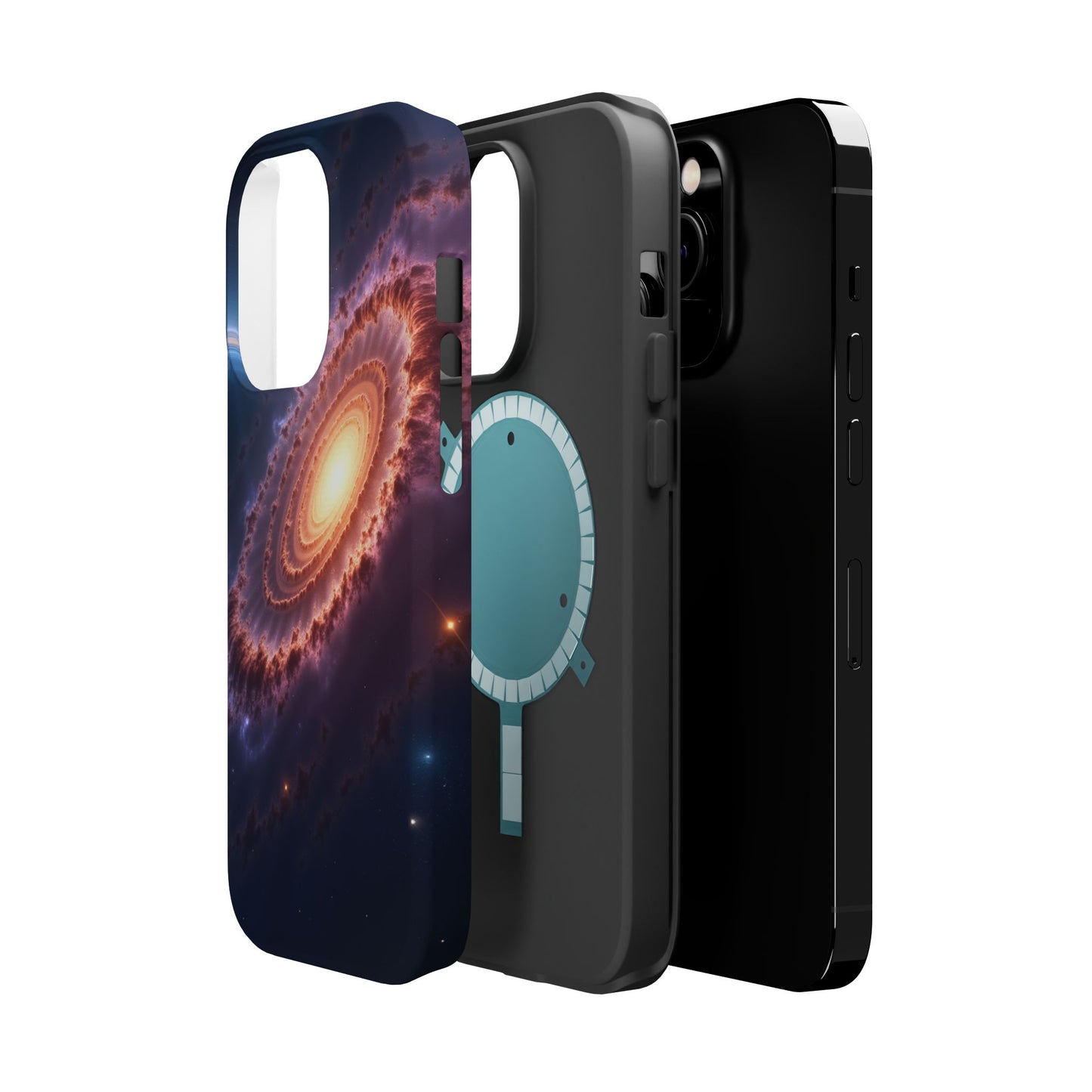 Cosmic Spiral iPhone Case - Galaxy Space Design - Astronomy Lover Gift Idea