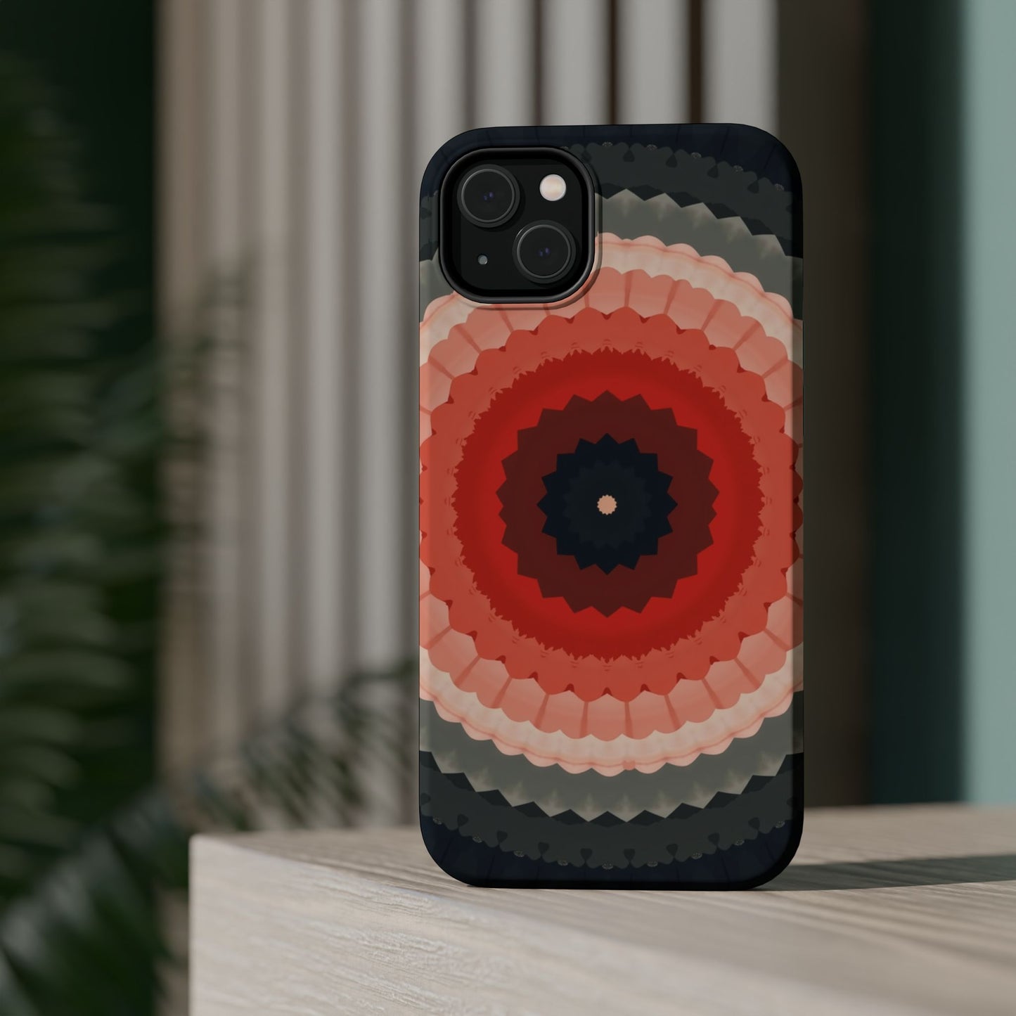 Abstract Phone Case - Geometric iPhone Case, Modern Art Gift Idea, Unique Pattern Design