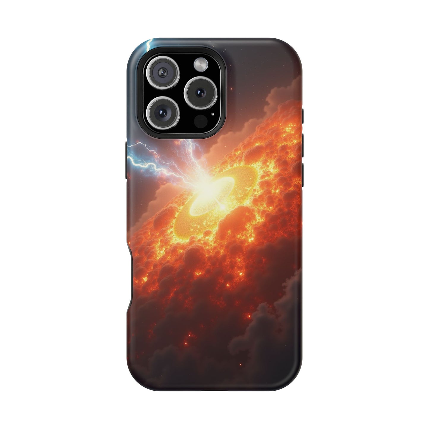 Supernova Phone Case - Fiery Galaxy iPhone Cover - Astronomy Gift for Him/Her