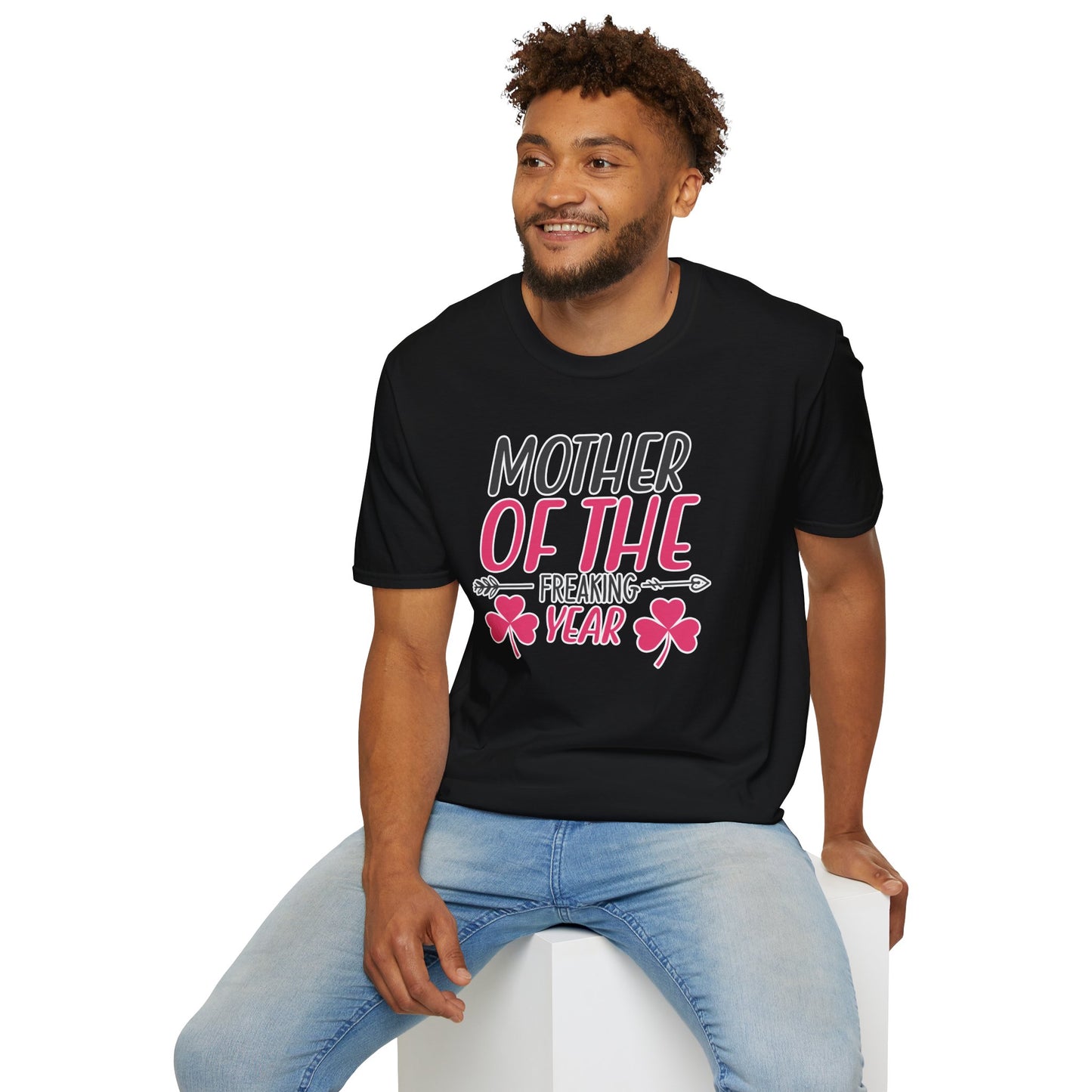 "Mother of the Year" Funny & Stylish Mom T-Shirt β Cute Sassy Motherhood Gift Tee for Real-Life Superheroes