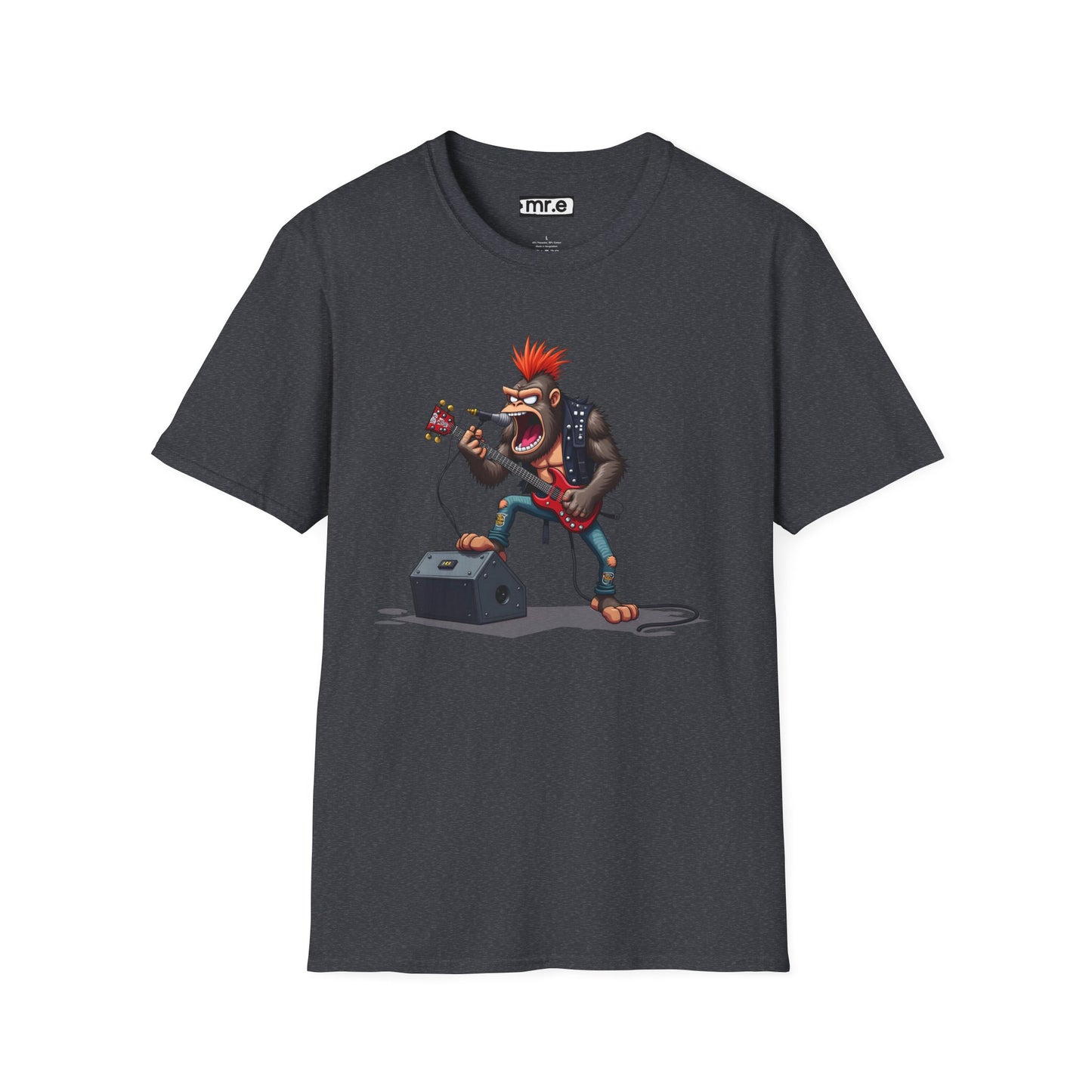 Punk Rock Gorilla T-Shirt – Loud Looks for Rebel Souls