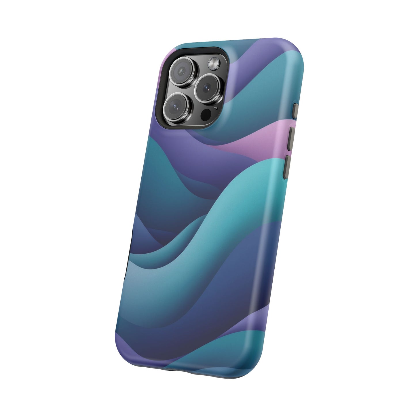 Oceanic Serenity Phone Case - Calming Blue Wave Aesthetic | Nature Inspired Gift Idea