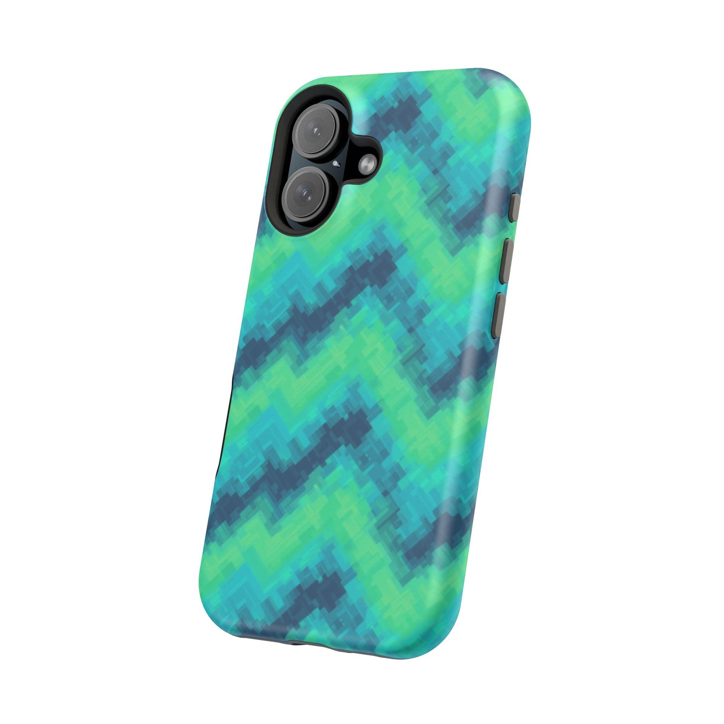 8-Bit Wave Phone Case for iPhone | Retro Pixel Art Slim Protective Cover