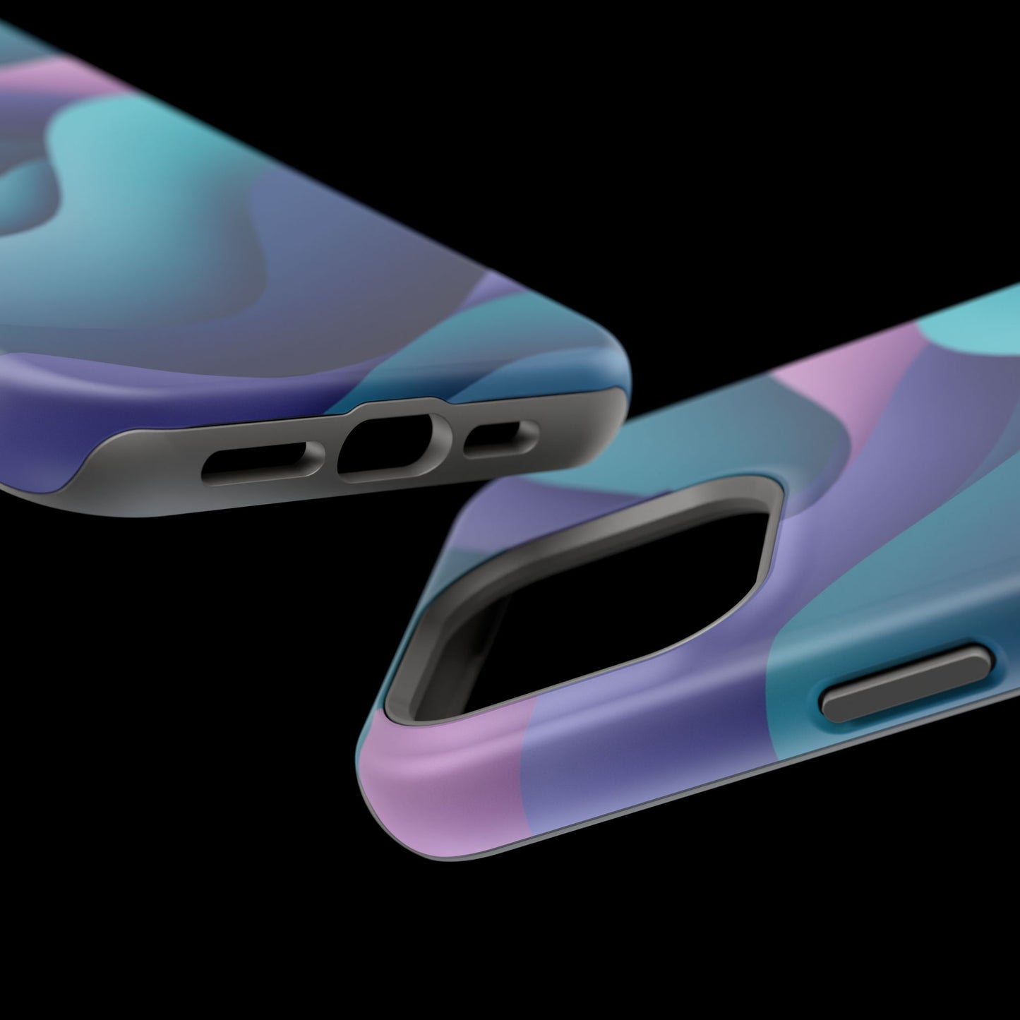 Oceanic Serenity Phone Case - Calming Blue Wave Aesthetic | Nature Inspired Gift Idea