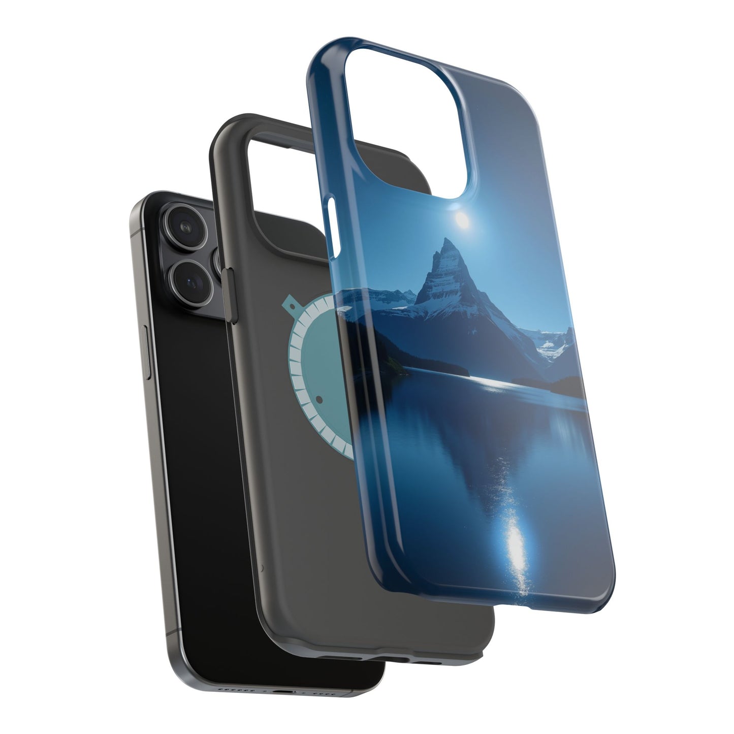 Mountain Lake Phone Case - Scenic Nature Design for iPhone 14-17 | Aesthetic Outdoor Gift