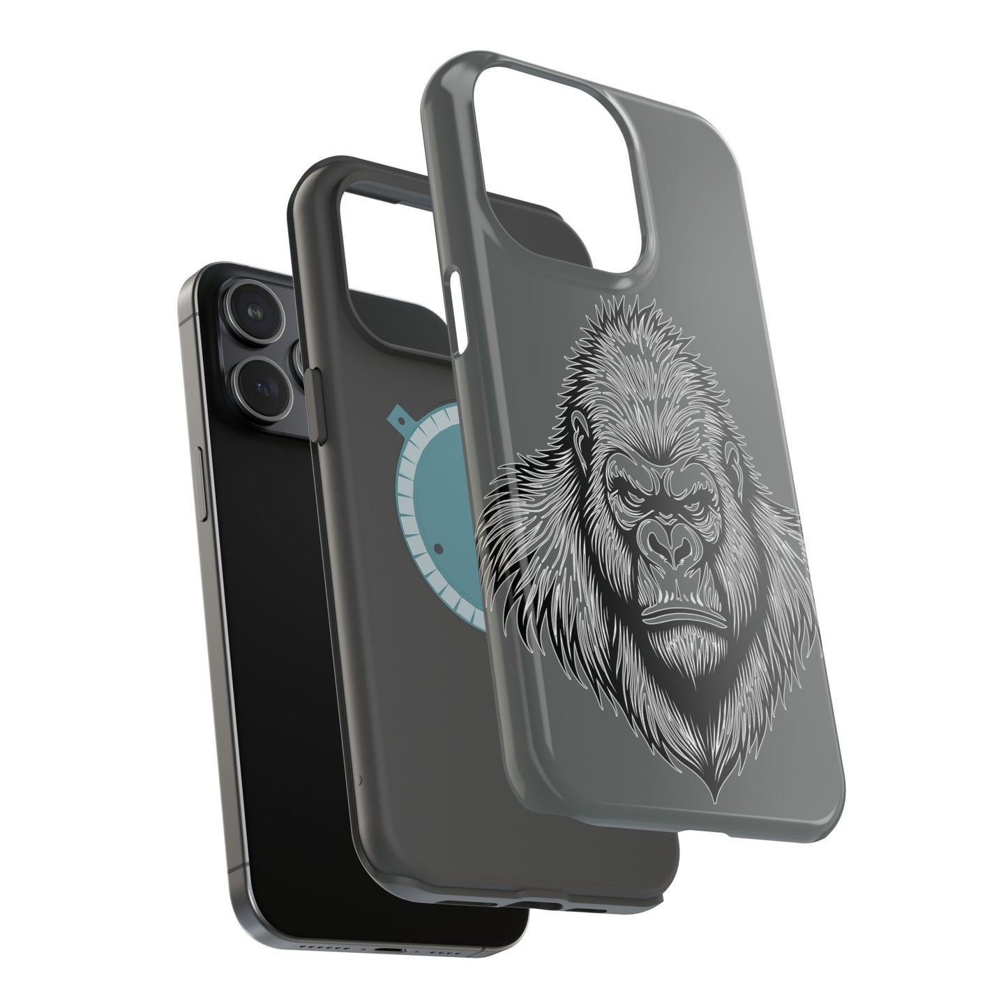 Gorilla Phone Case - Powerful Silverback Design | Protective & Stylish Cases for Men & Women