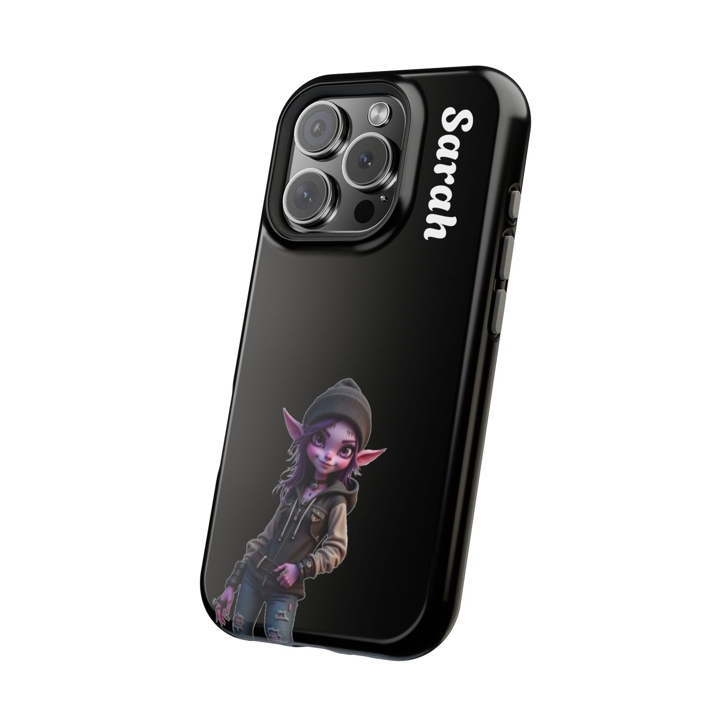 Personalized Elf Phone Case - Custom Name Aesthetic Y2K Gift | Cool Character Cases for Teens & Girls