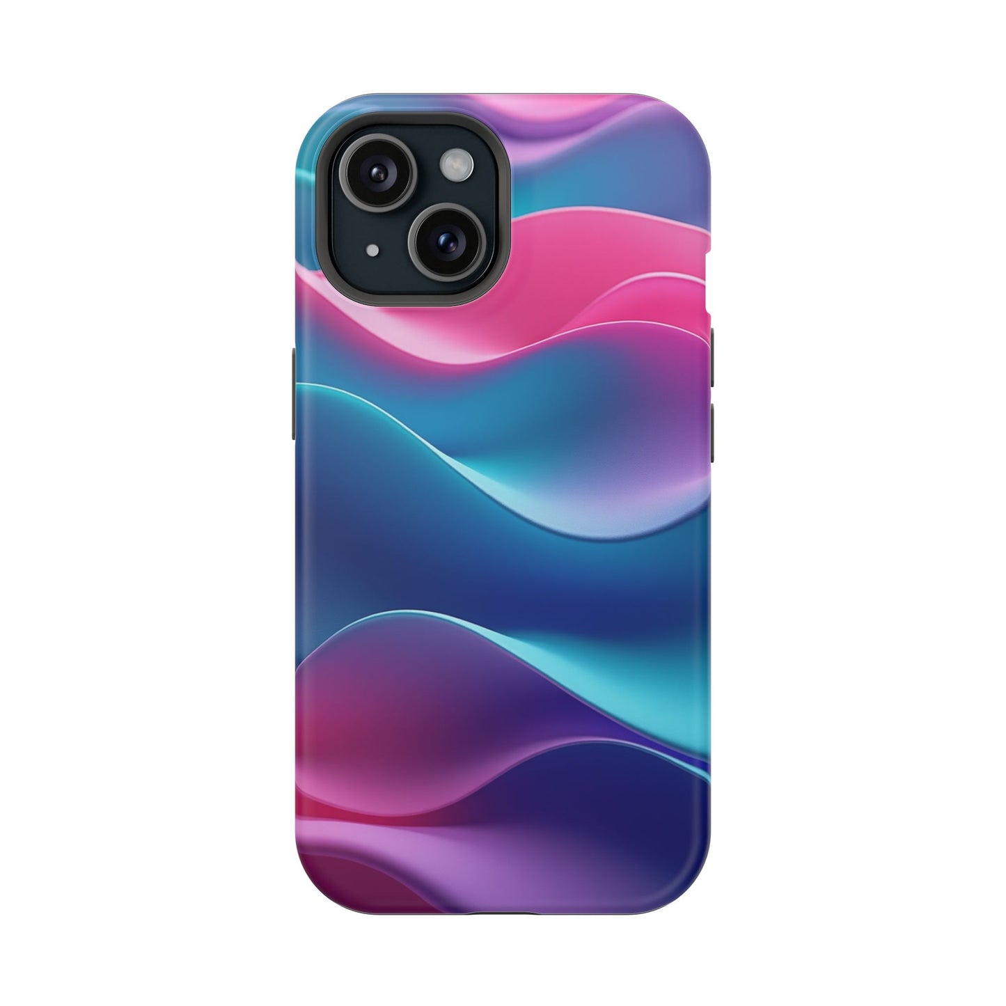 Aesthetic Wave Phone Case - Pastel iPhone Case, Cute Tumbler Gift Idea, Soft Girl Design
