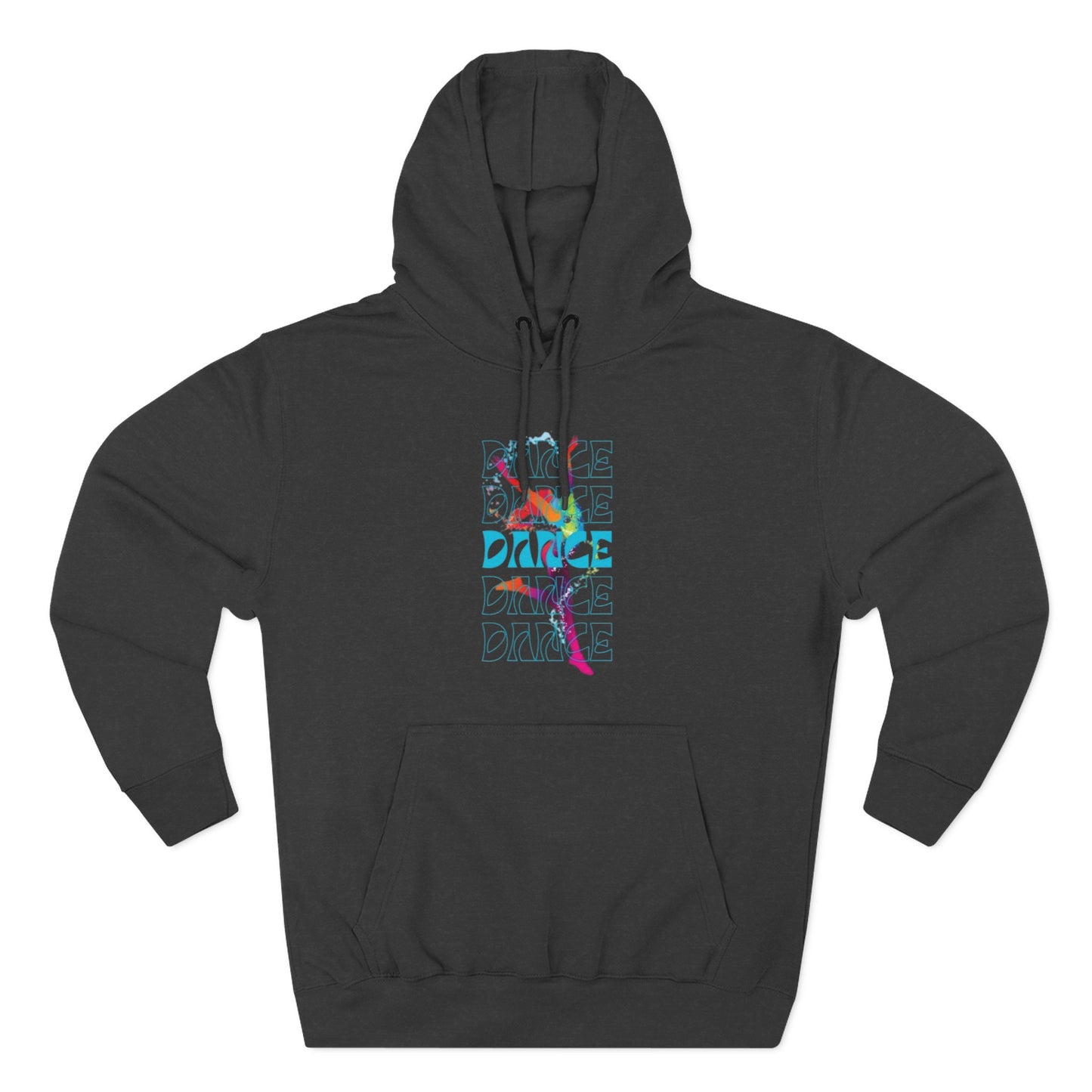 “Dance Dance Dance” Graphic Pullover, Motivational Dancer Gift, Dance Moms Inspired Apparel, Cozy Unisex Hoodie