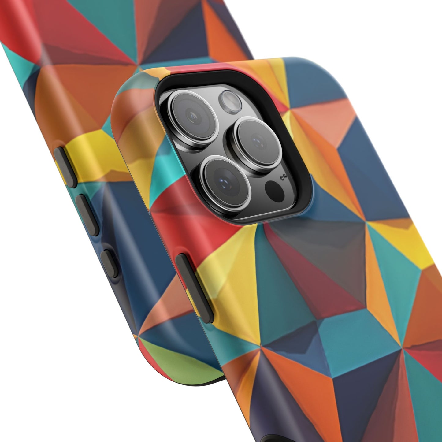 Prism Burst Phone Case for iPhone | Abstract Geometric Slim Protective Cover