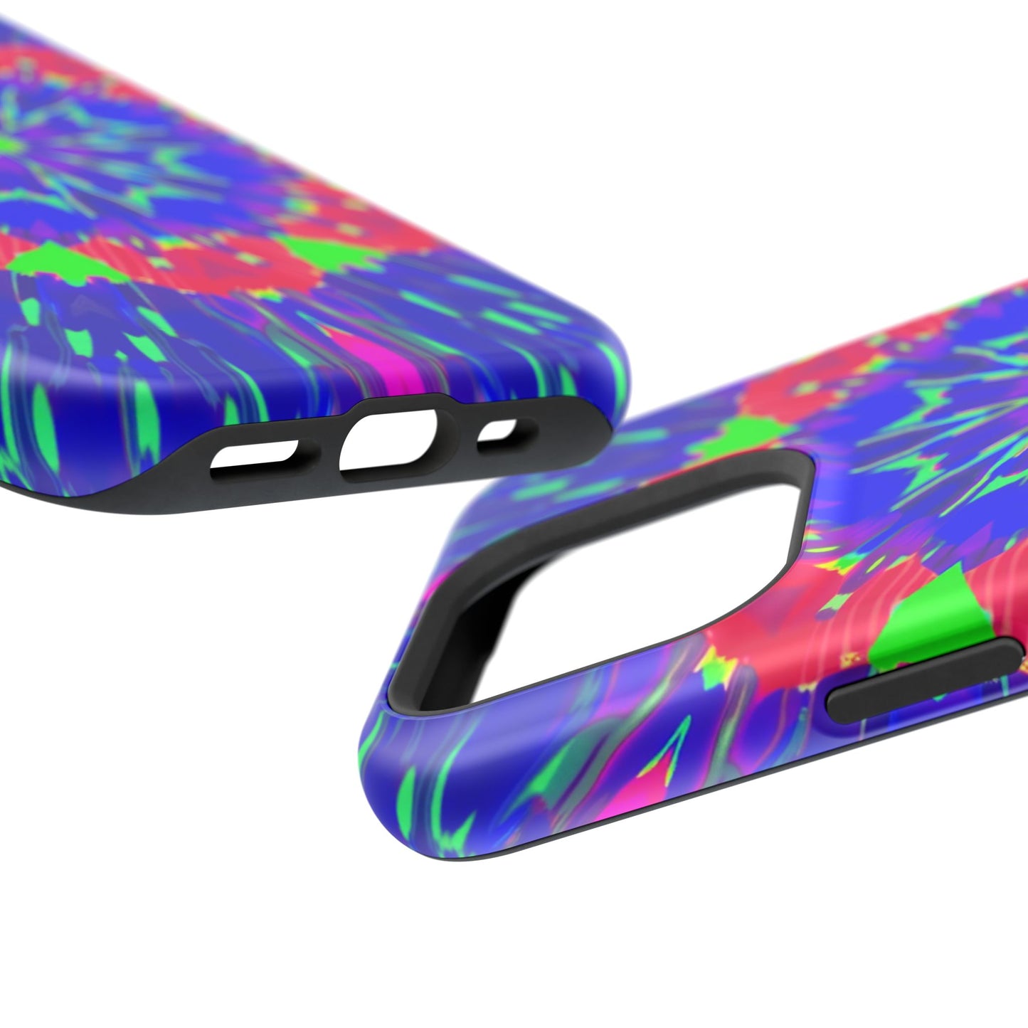 Neon Phone Case - Trippy iPhone Case, Rave Gift Idea, Aesthetic Y2K Accessory