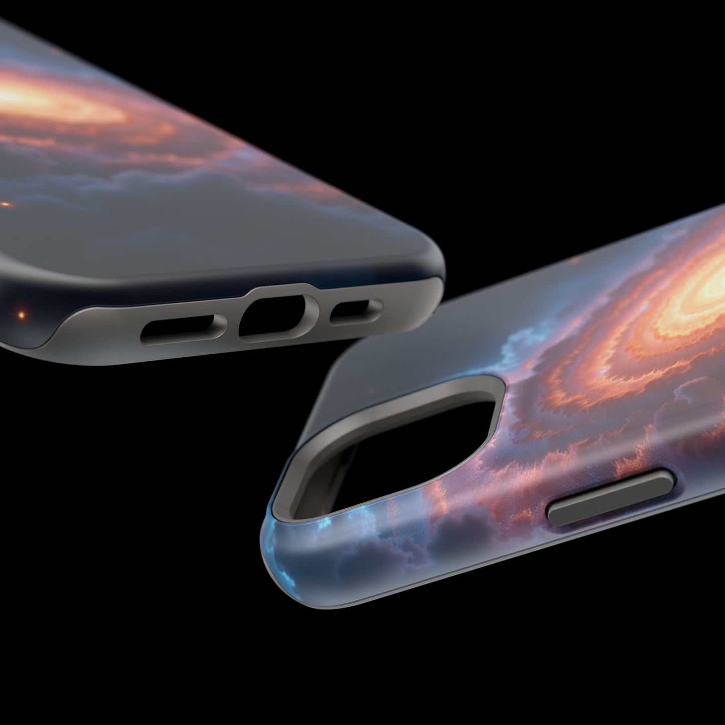 Inferno Spiral Phone Case for iPhone | Bold Aesthetic Slim Protective Cover