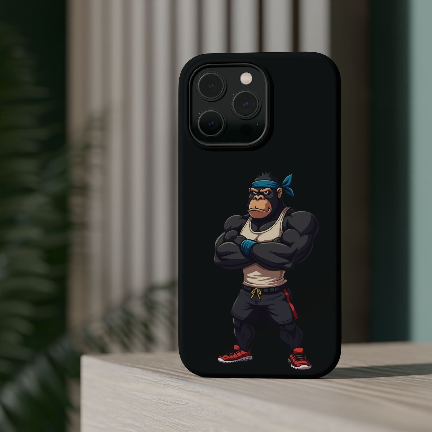 Gym Beast Gorilla Phone Case β Built to Flex, Designed to Protect