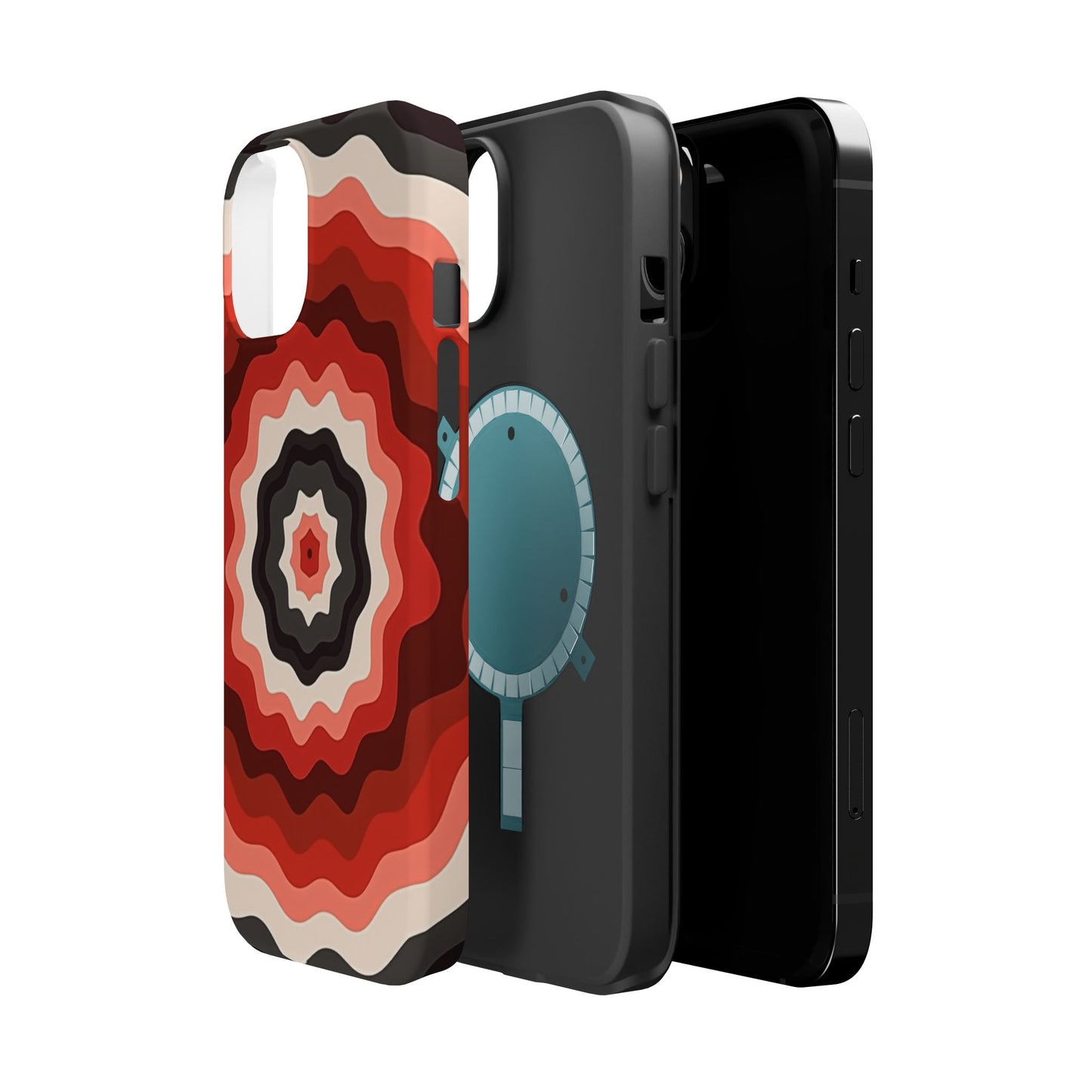 70s Wave Phone Case - Aesthetic iPhone Case, Vintage Gift Idea, Trendy Summer Accessory