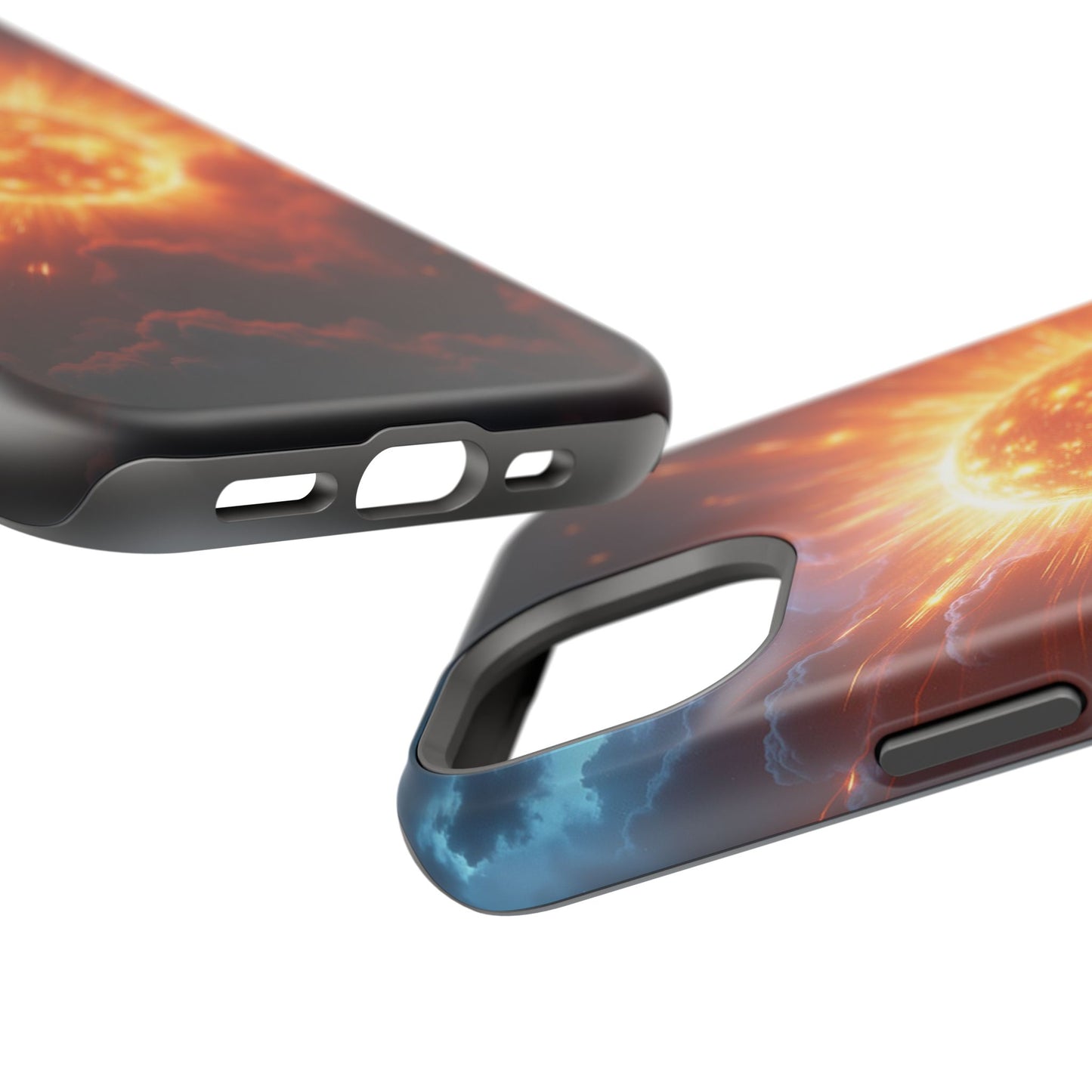 Sun Phone Case - Fiery Starburst iPhone Cover - Astronomy Gift for Him/Her